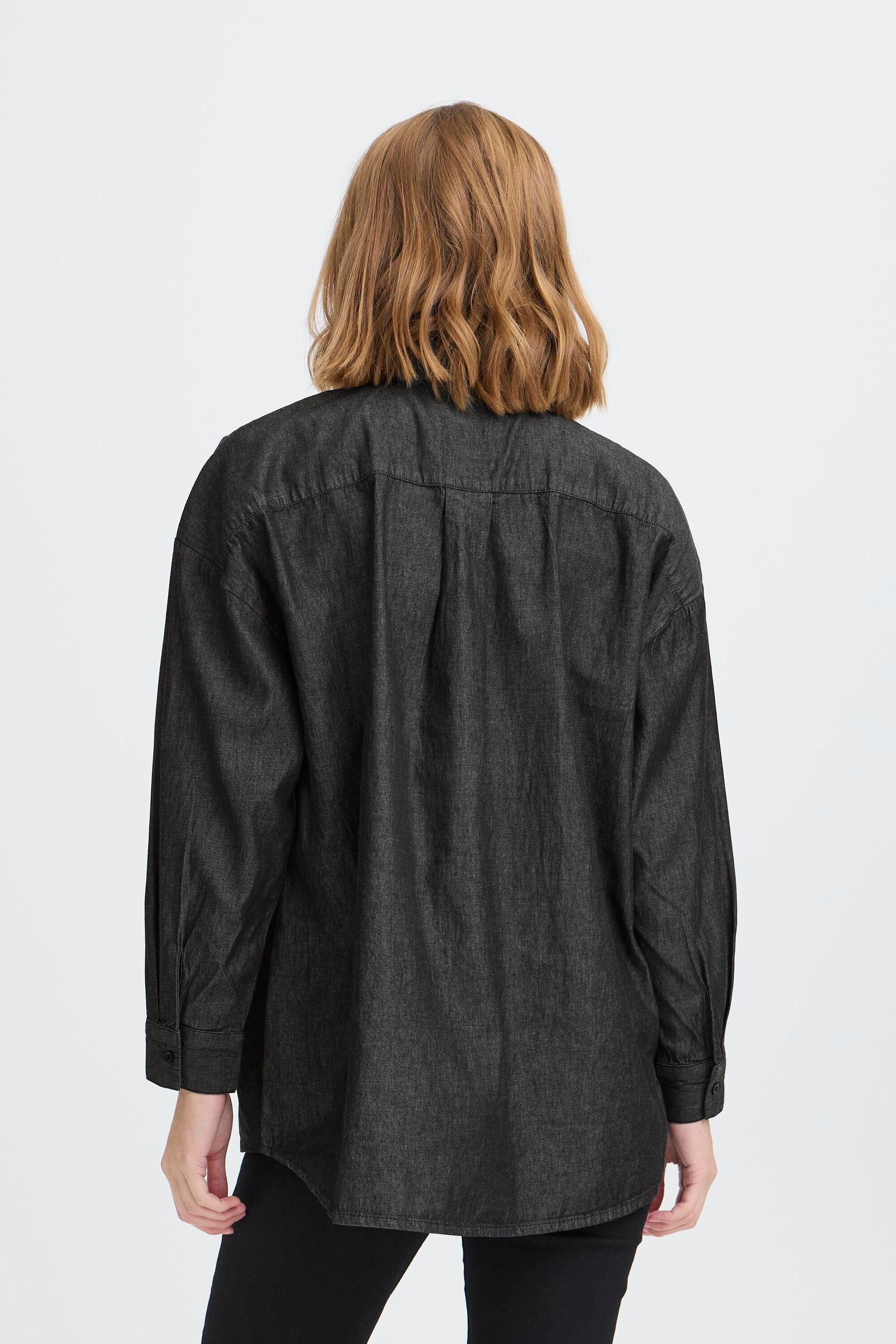 Ichi Hemdbluse »Langarm-Hemd IHBALLO«