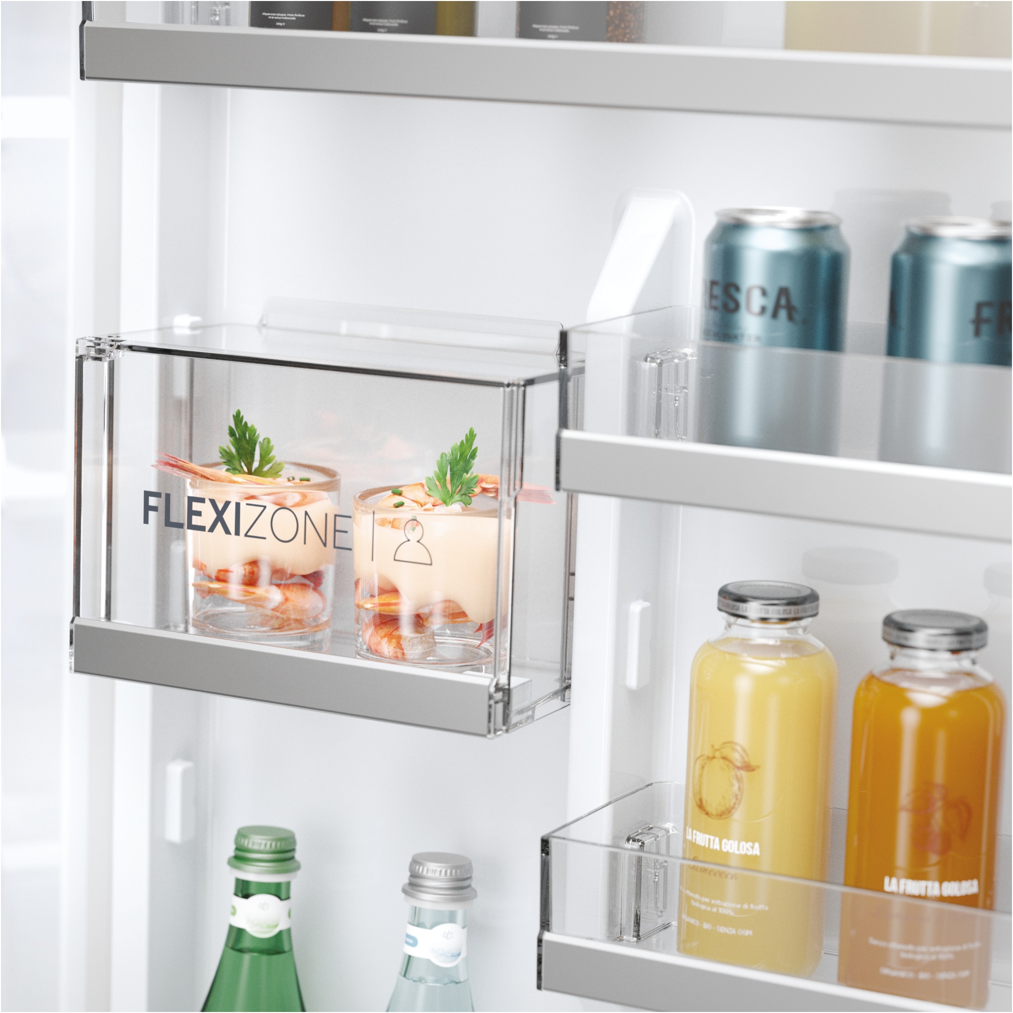 Haier Einbaukühlgefrierkombination Titanium Series 6 »HBW7518BT« 177,2 cm hoch 54 cm breit mit Daylight-System