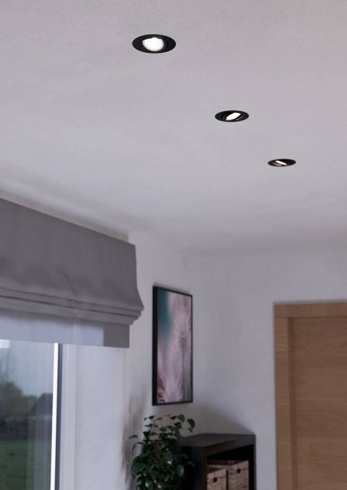 EGLO LED Deckenleuchte »SALICETO«, 3er-Set, Ø 8,80 cm, Leuchtenkopf schwenkbar