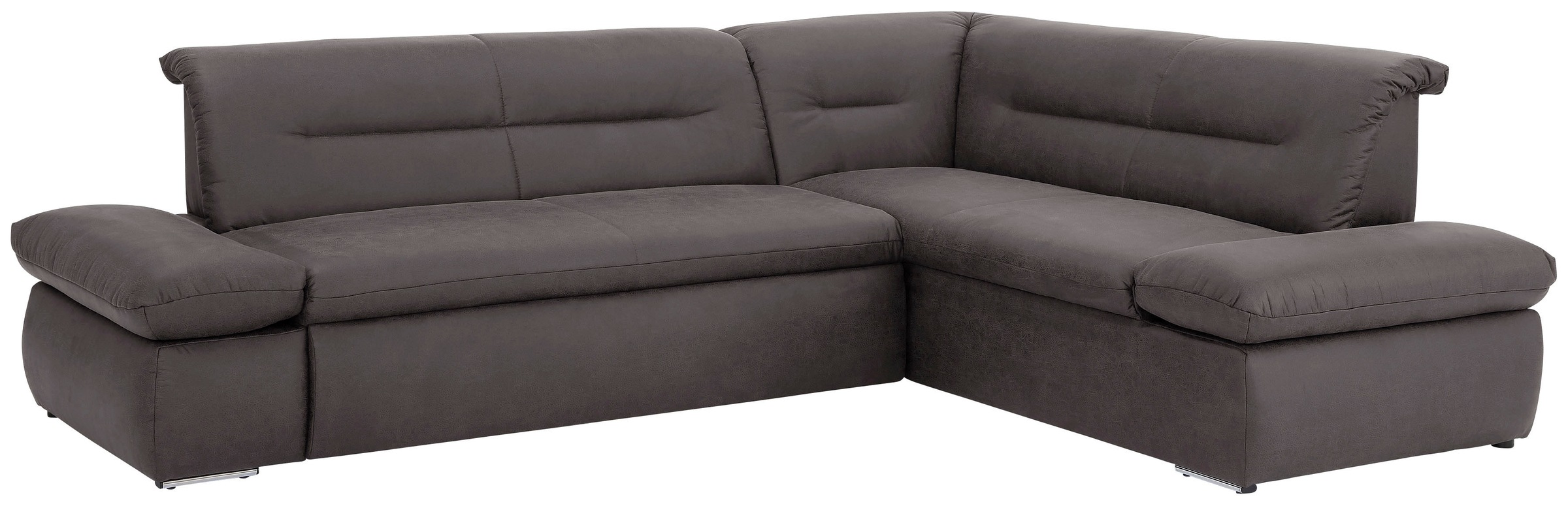 INOSIGN Ecksofa »Avesa L-Form«, Wahlweise mit Arm- und Bettfunktion, B/T/H: 275/211/80 cm