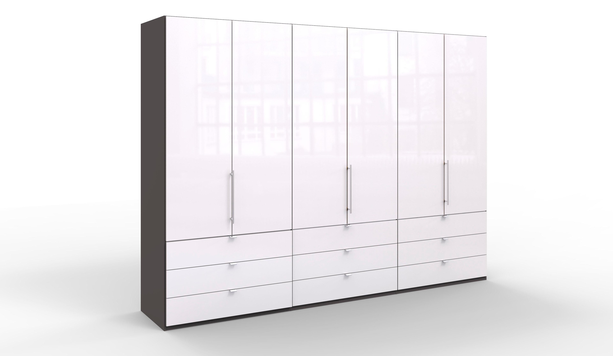 WIEMANN Kleiderschrank "Loft", Glasfront günstig online kaufen