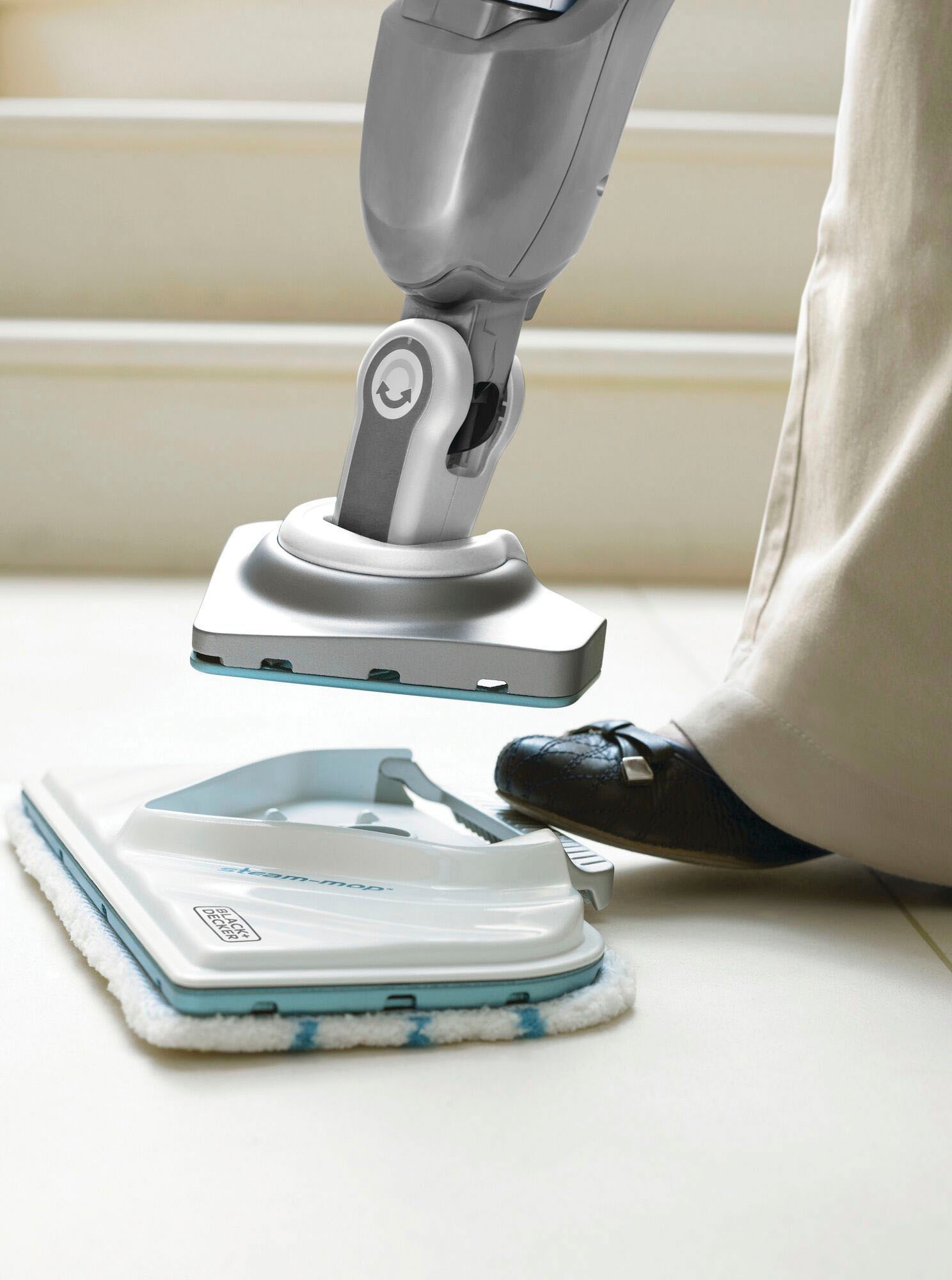 Black + Decker Mikrofaserpad, Mikrofaser, 2 Stk.