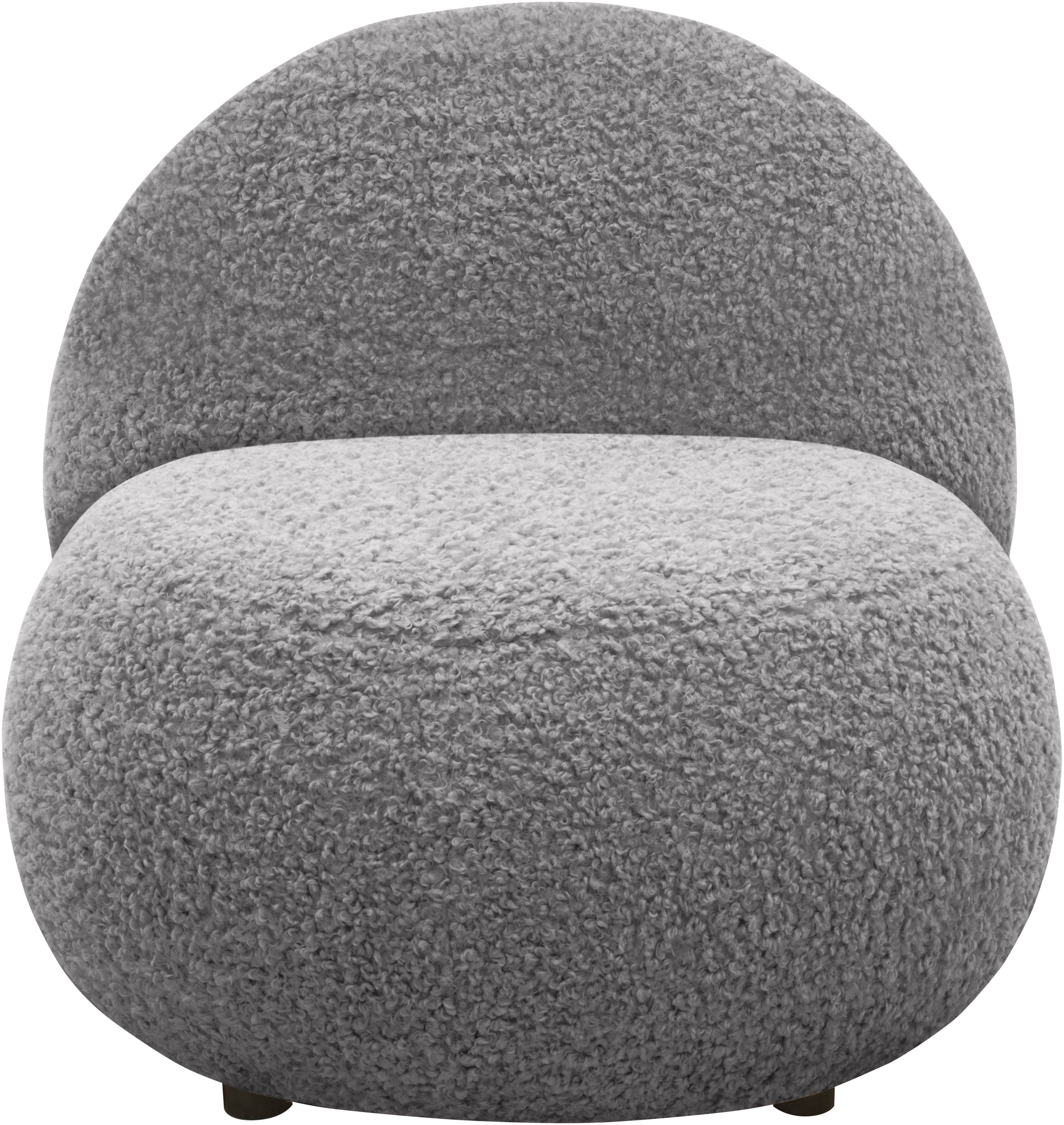 INOSIGN Sessel »Mithras II Cocktailsessel«, Bouclé oder Fellimitat; Lieferz günstig online kaufen