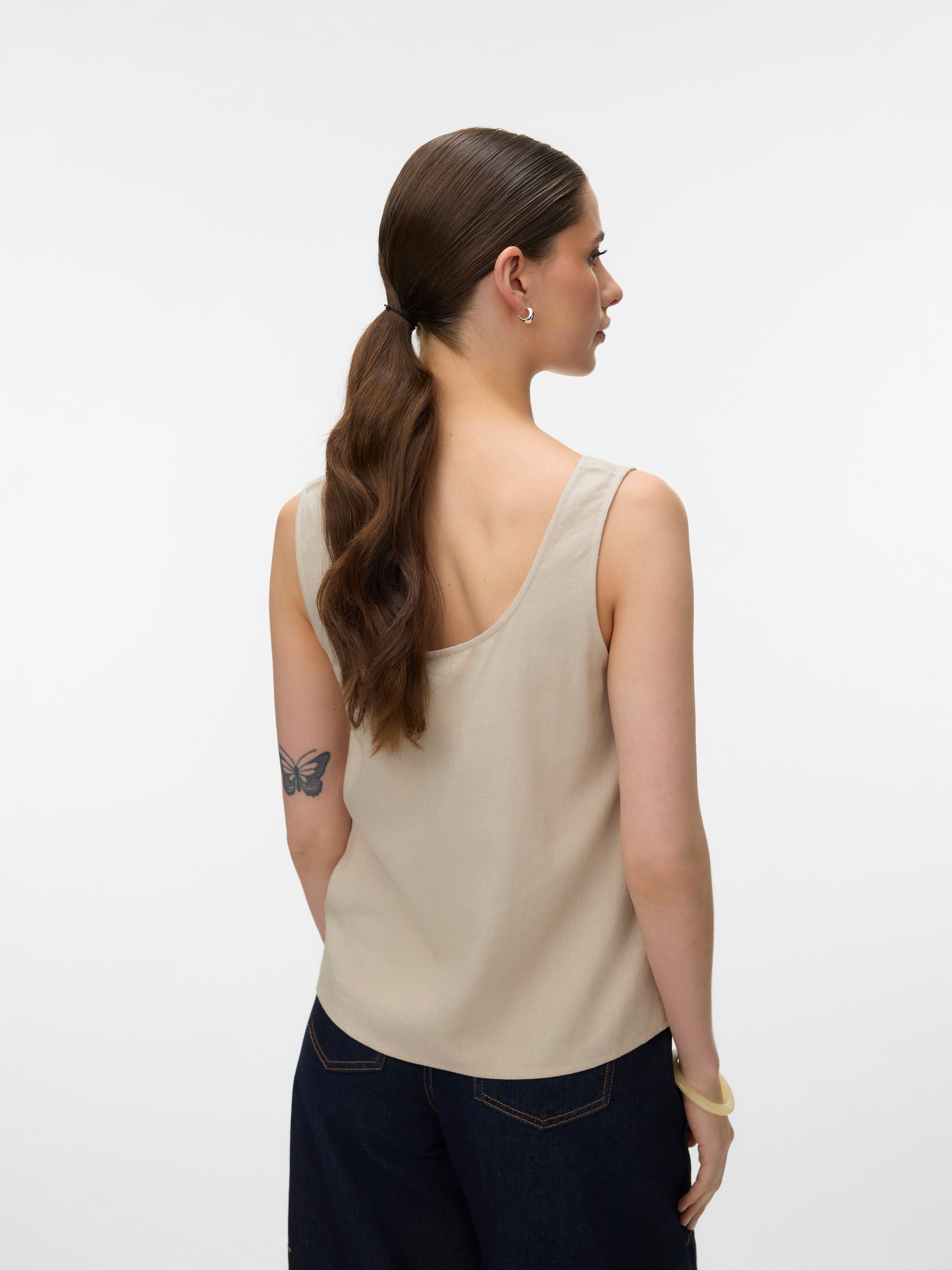 Vero Moda Blusenshirt »VMMYMILO S/L TOP WVN GA«