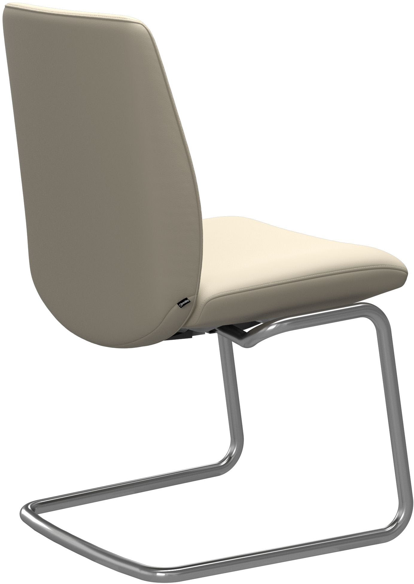 Stressless® Polsterstuhl »Laurel«, Leder BATICK, Low Back, Größe L, mit Beinen aus Stahl in Chrom matt