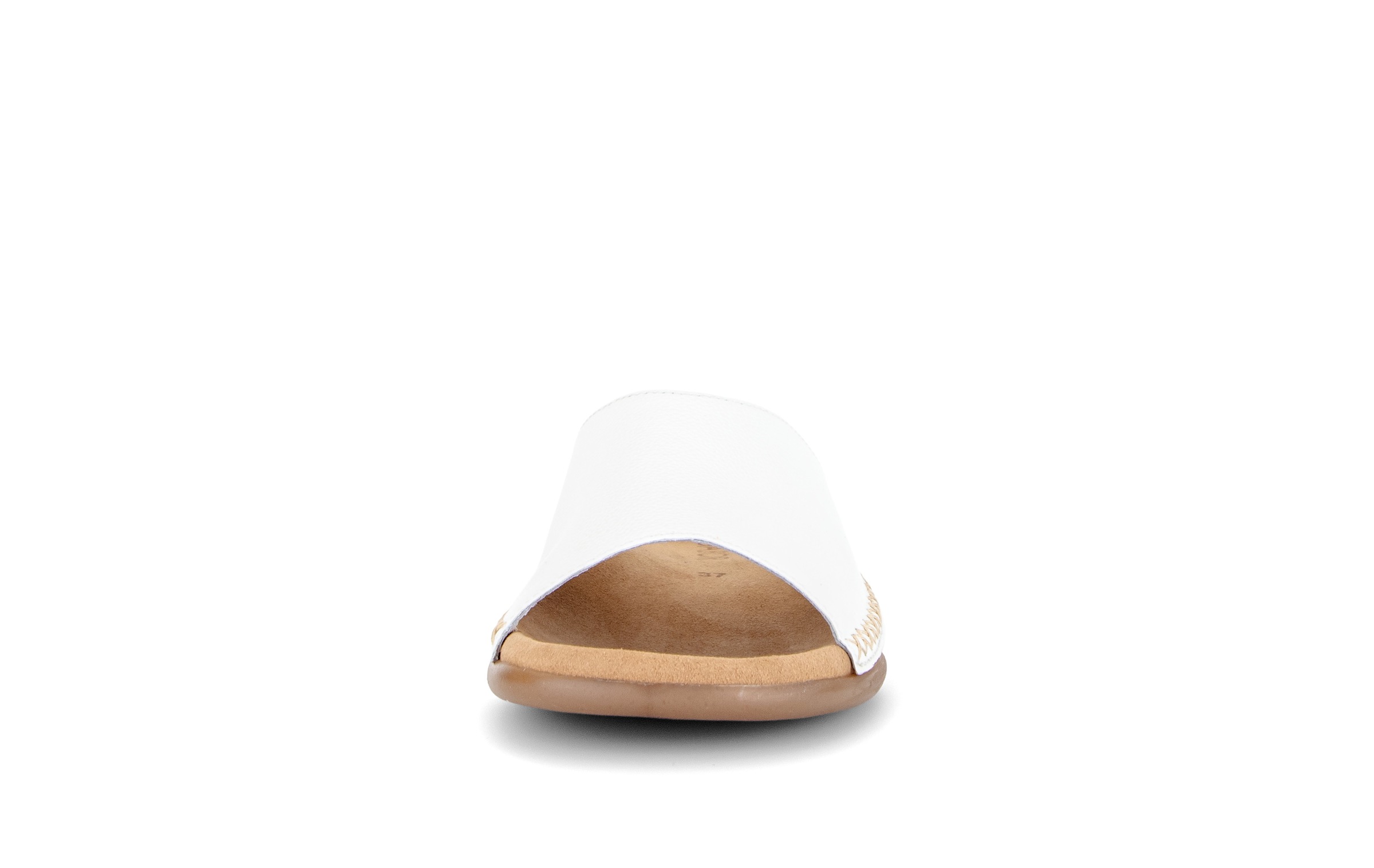 Gabor Pantolette  Sommerschuh, Schlüpfschuh mit Kontrastnähten
