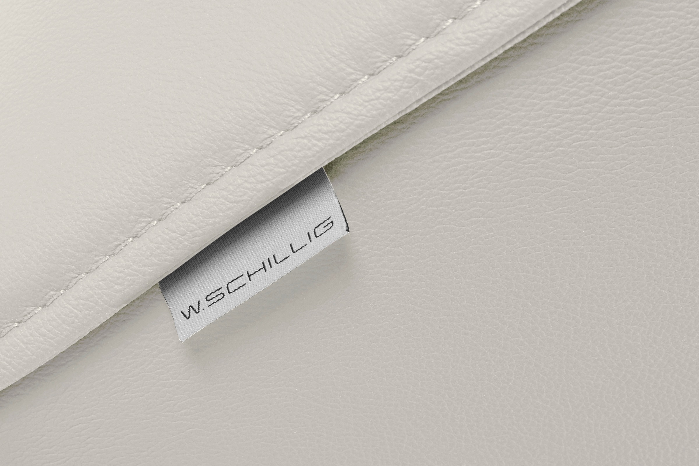 W.SCHILLIG 2-Sitzer »sally«, mit Metallfüßen in Silber matt, Breite 154 cm