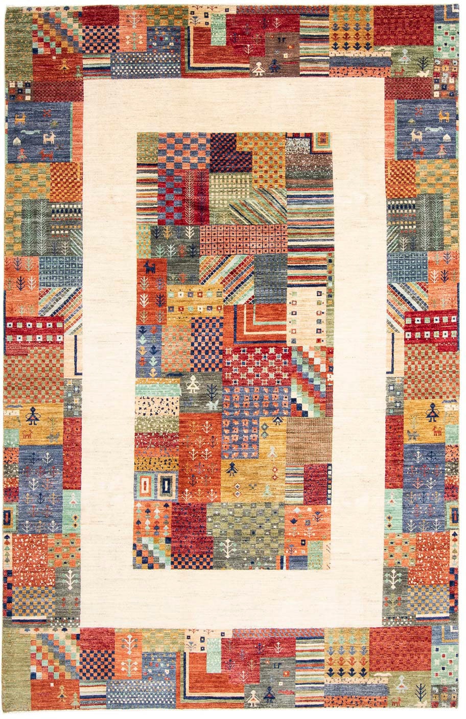 morgenland Wollteppich »Gabbeh - Loribaft Perser - 291 x 198 cm - mehrfarbi günstig online kaufen