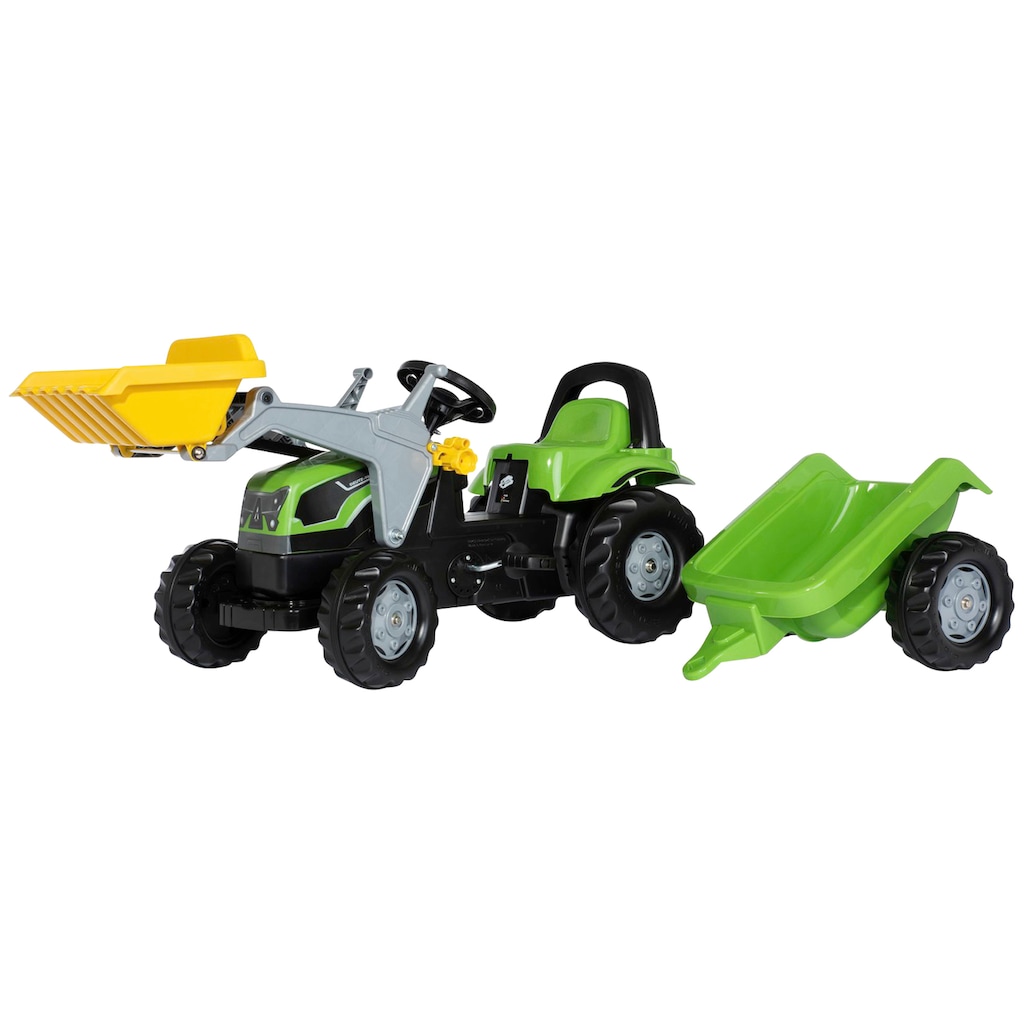 Rolly Toys Tretfahrzeug »Deutz 5115 G«, Traktor mit Trailer und Lader