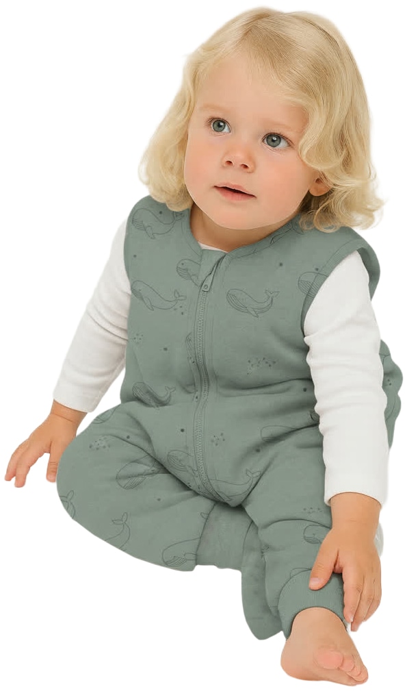 Fillikid Babyschlafsack »mit Beinen« für das ganze Jahr und Raumtemperaturen von 15-21°C