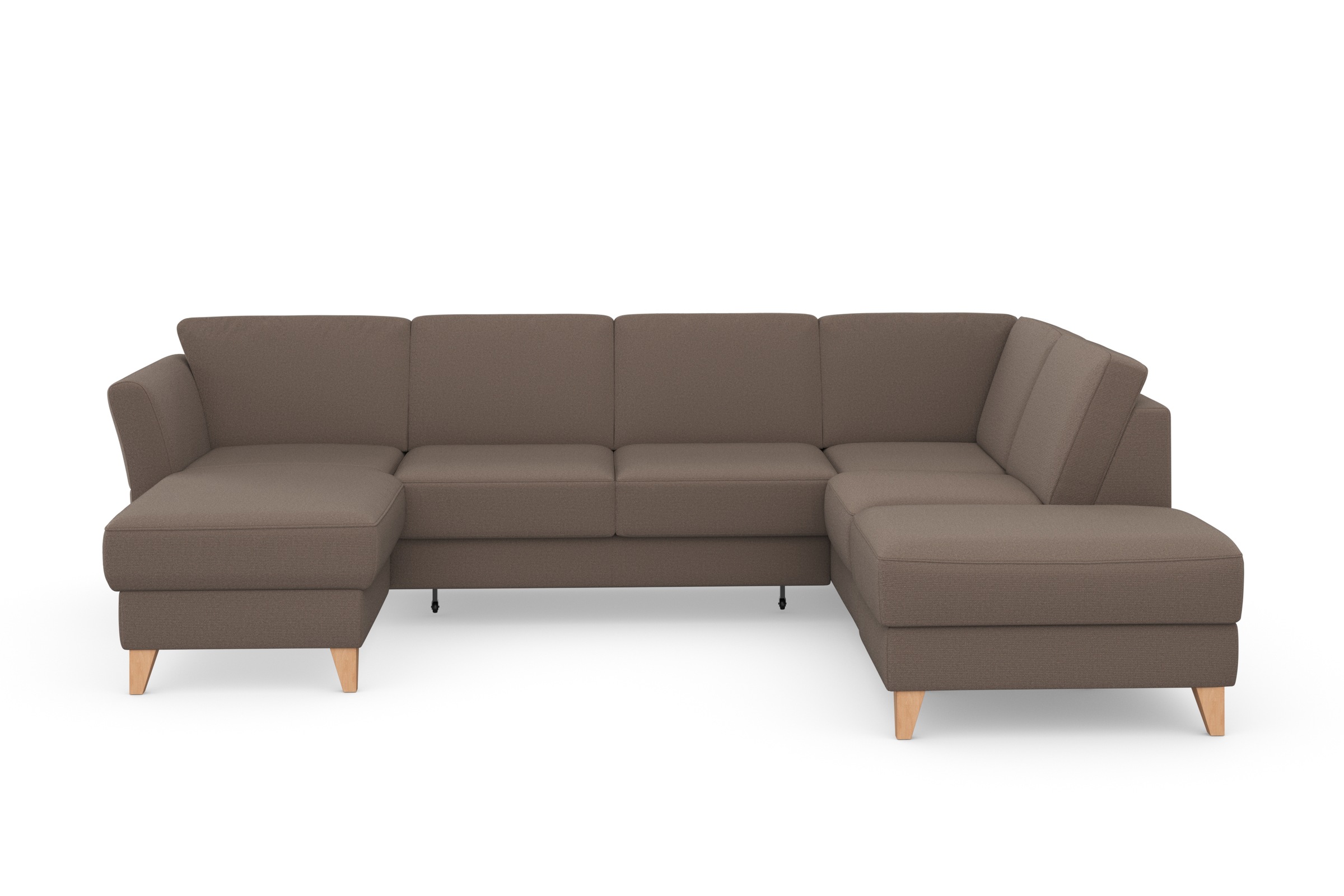 sit&more Wohnlandschaft »Visby U-Form« wahlweise mit Bettfunktion und Staur günstig online kaufen