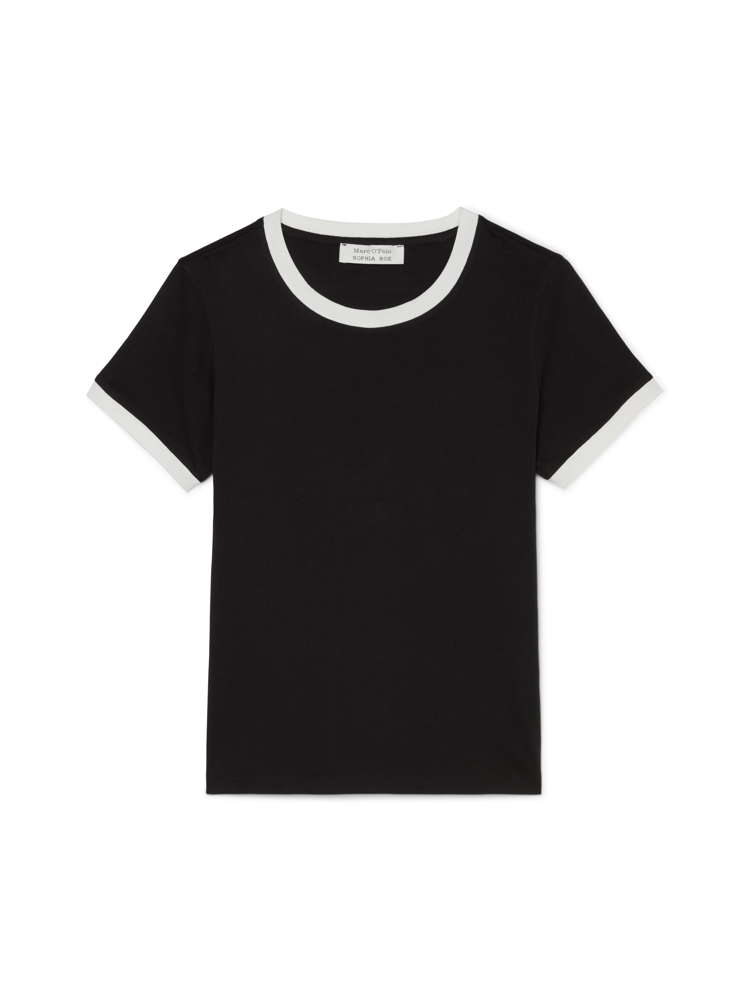 Marc O'Polo T-Shirt »Mix & Match Jersey«, mit Kontrast-Details