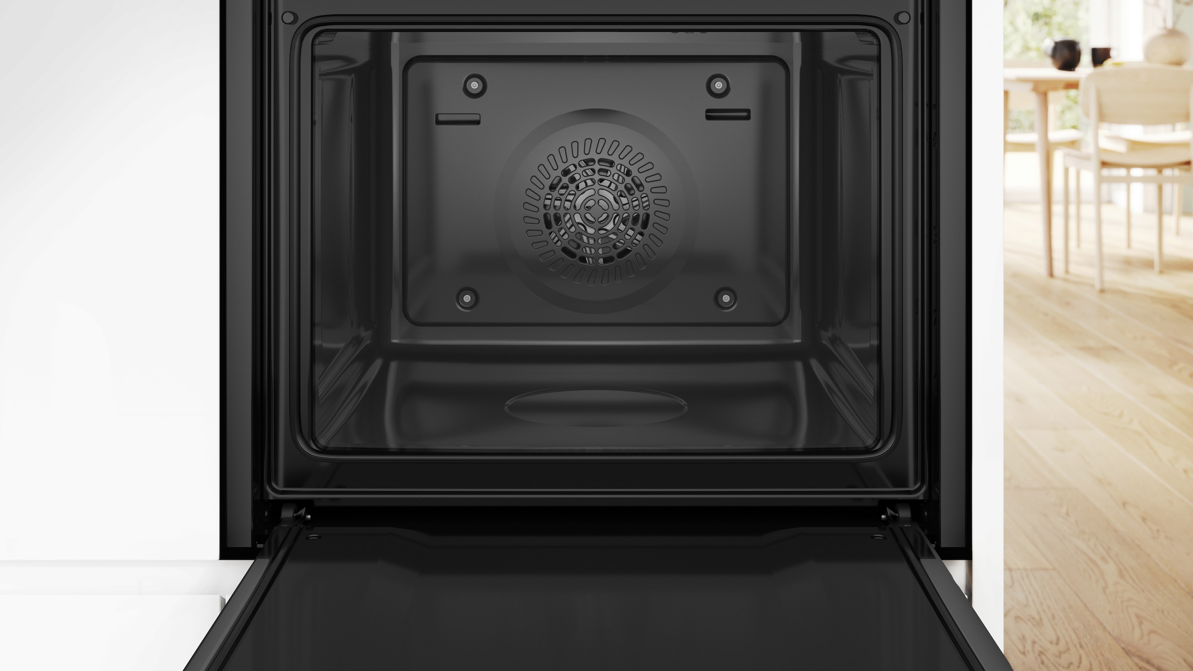 BOSCH Elektro-Herd-Set »HND411VS67«, mit Backwagen, Backwagen mit ausziehbarer Tür für bequemes Kochen & Backen