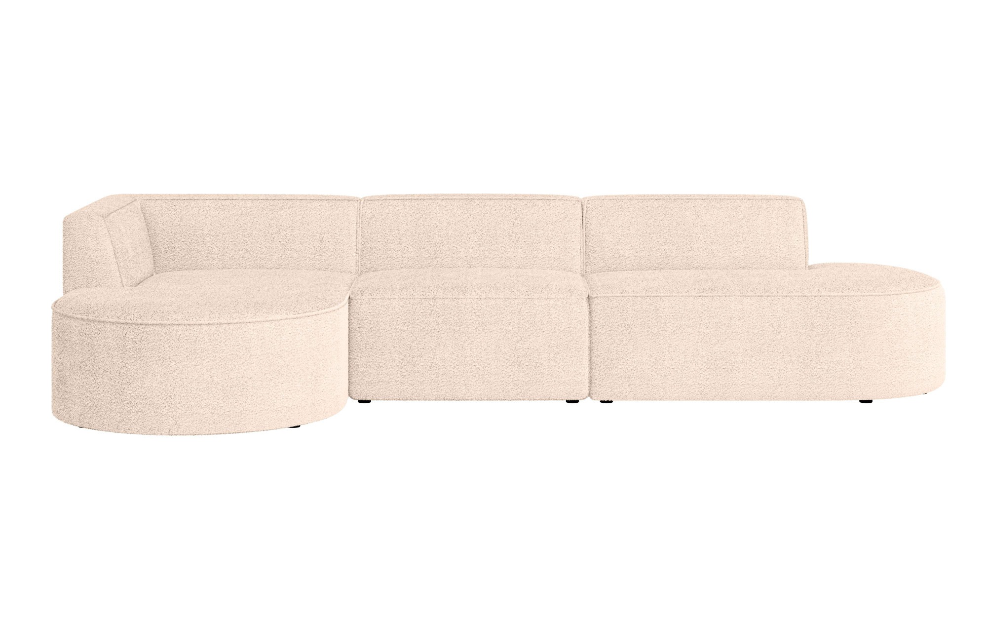 andas Ecksofa »EIVIND Designer Sofa mit Ottomane rechts/links, B/T/H: 343/1 günstig online kaufen
