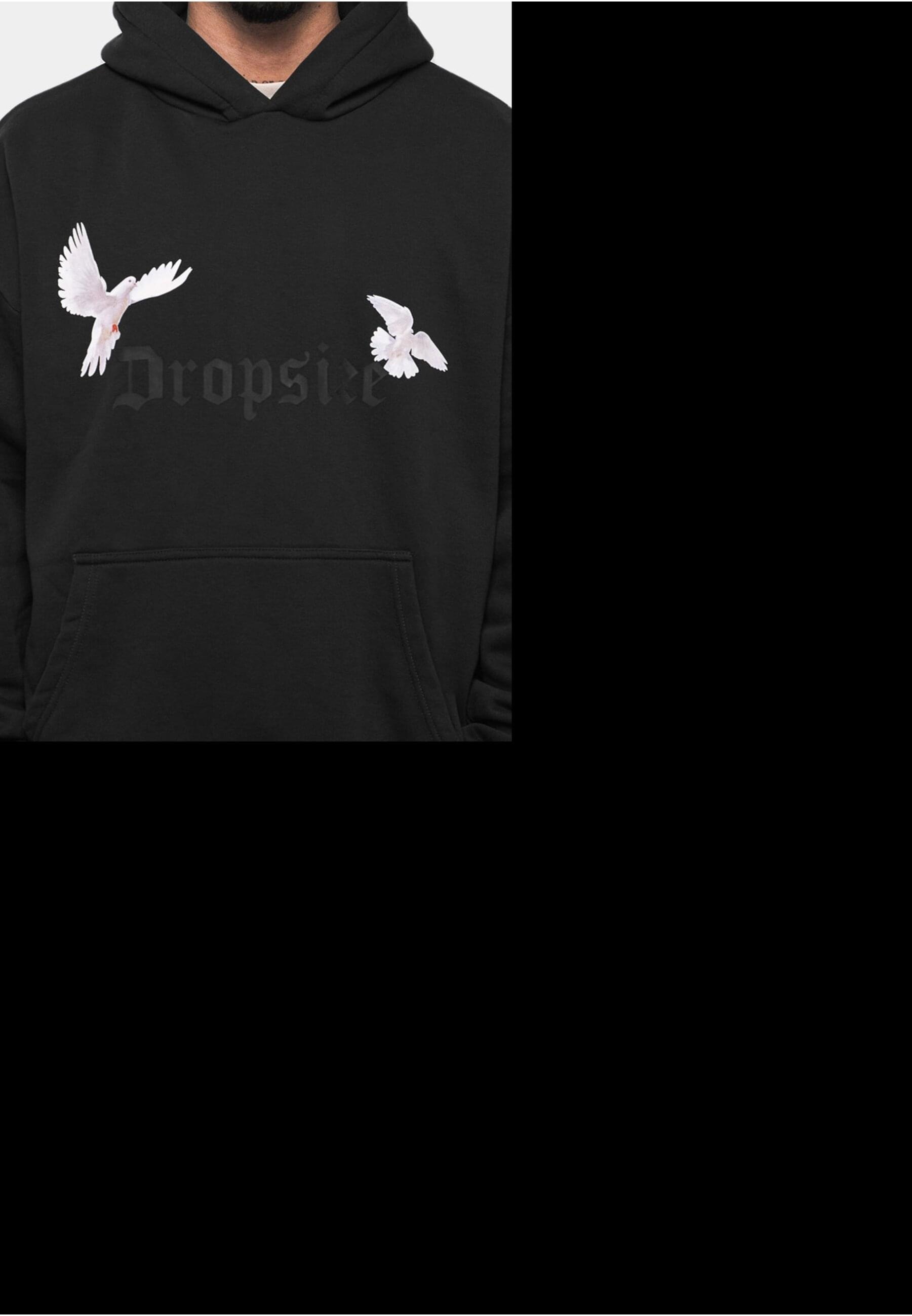 Dropsize Kapuzensweatshirt »Dropsize Herren Heavy Oversize Doves Hoodie«, 1 Stk.

