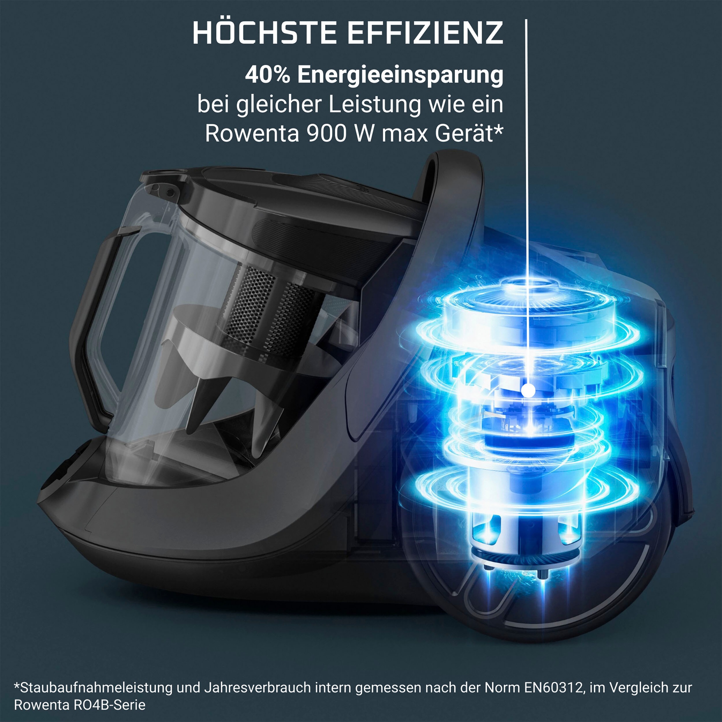 Rowenta Bodenstaubsauger »RO7C66 Green Force Cyclonic Effitech«, 500 W, beutellos