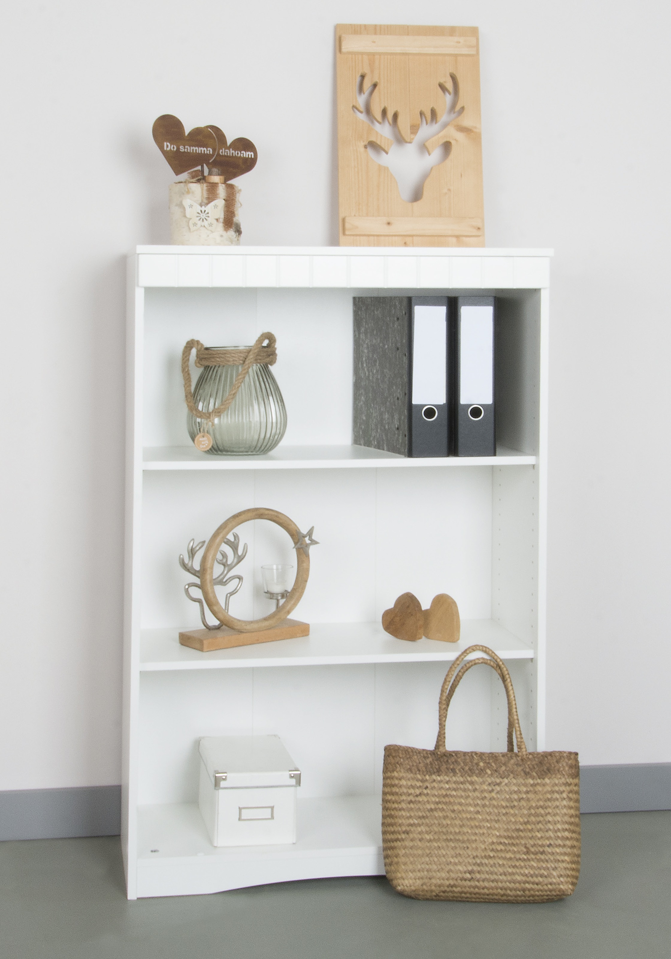 VOGL Möbelfabrik Aktenregal »Hans« Höhe 124 cm, für 3 Ordnerhöhen geeignet, günstig online kaufen