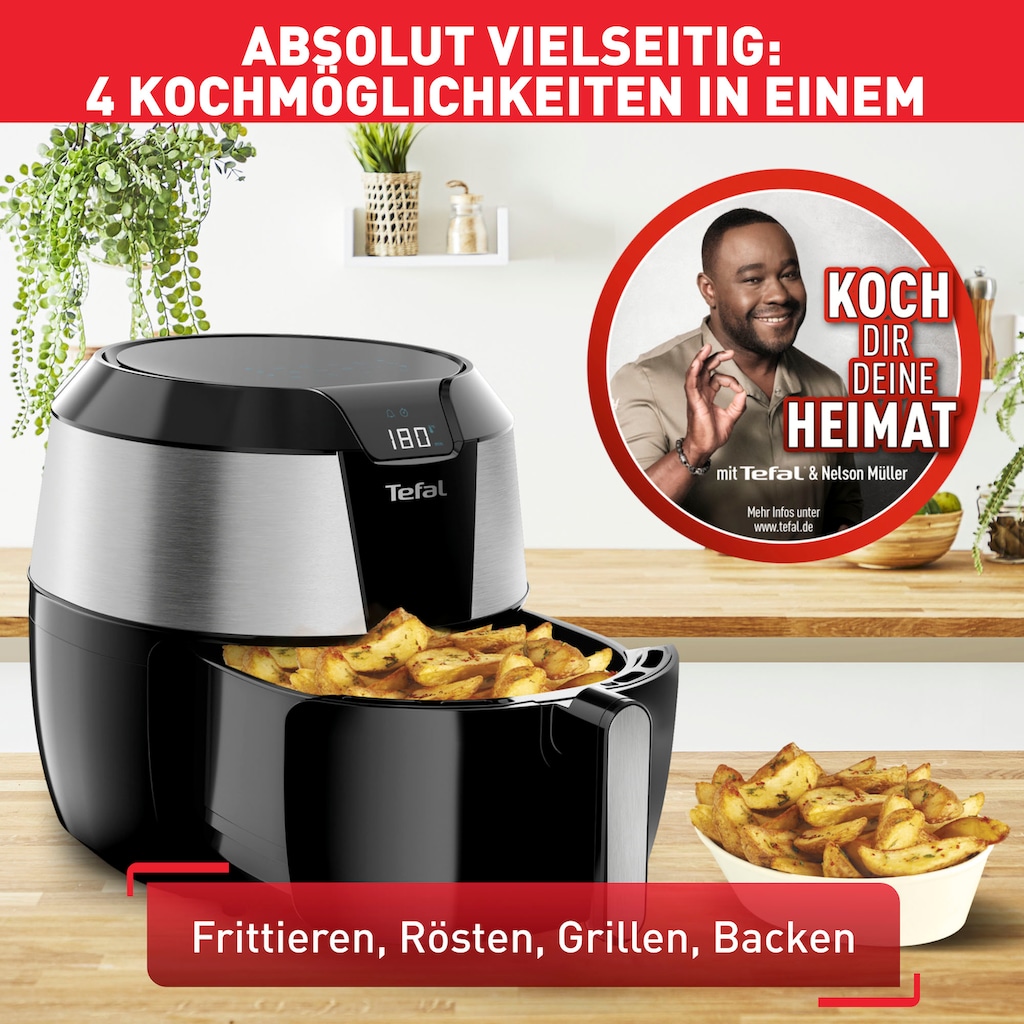 Tefal Heißluftfritteuse »EY701D Easy Fry XXL«, 1850 W