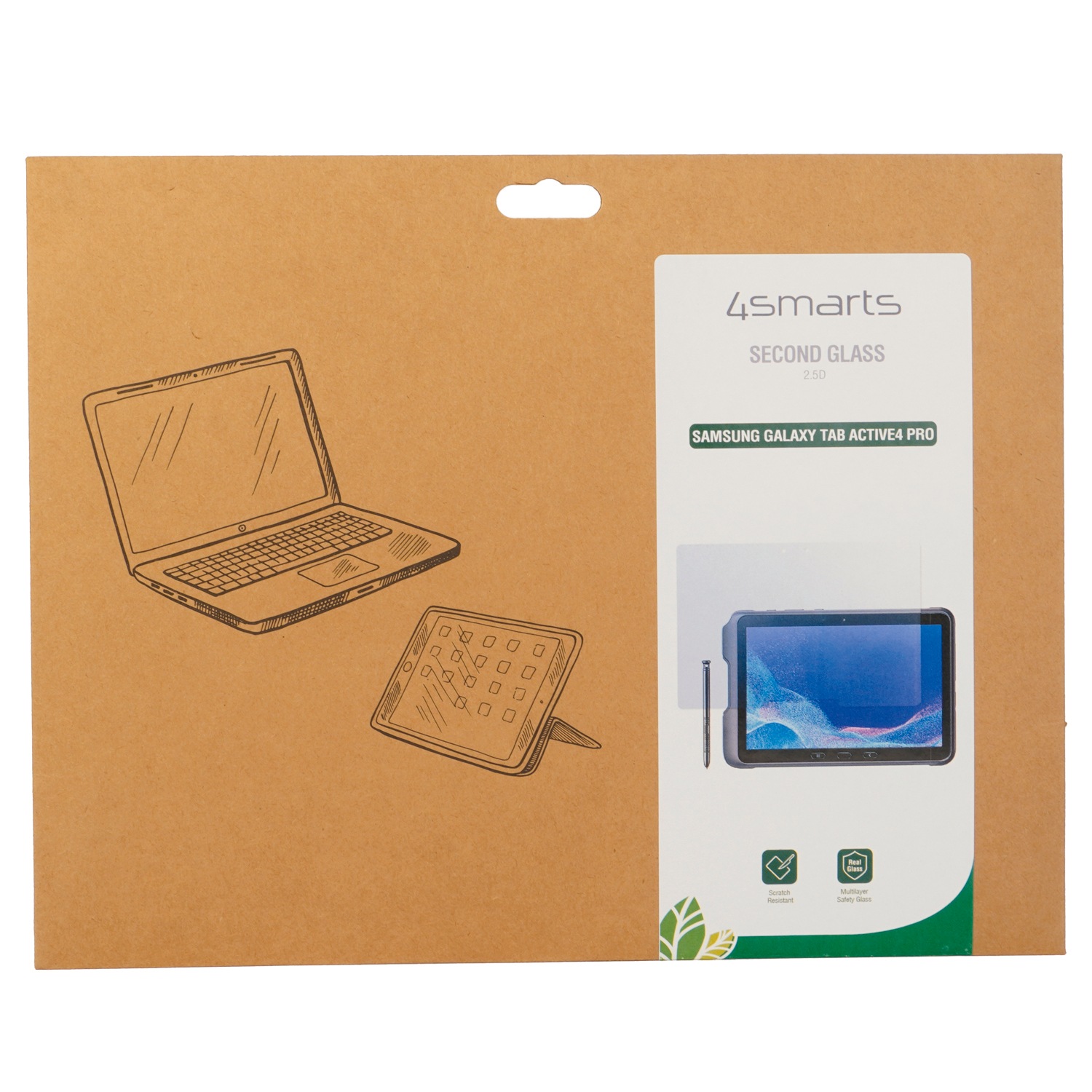 4smarts Displayschutzglas »Second Glass 2.5D« Displayschutz