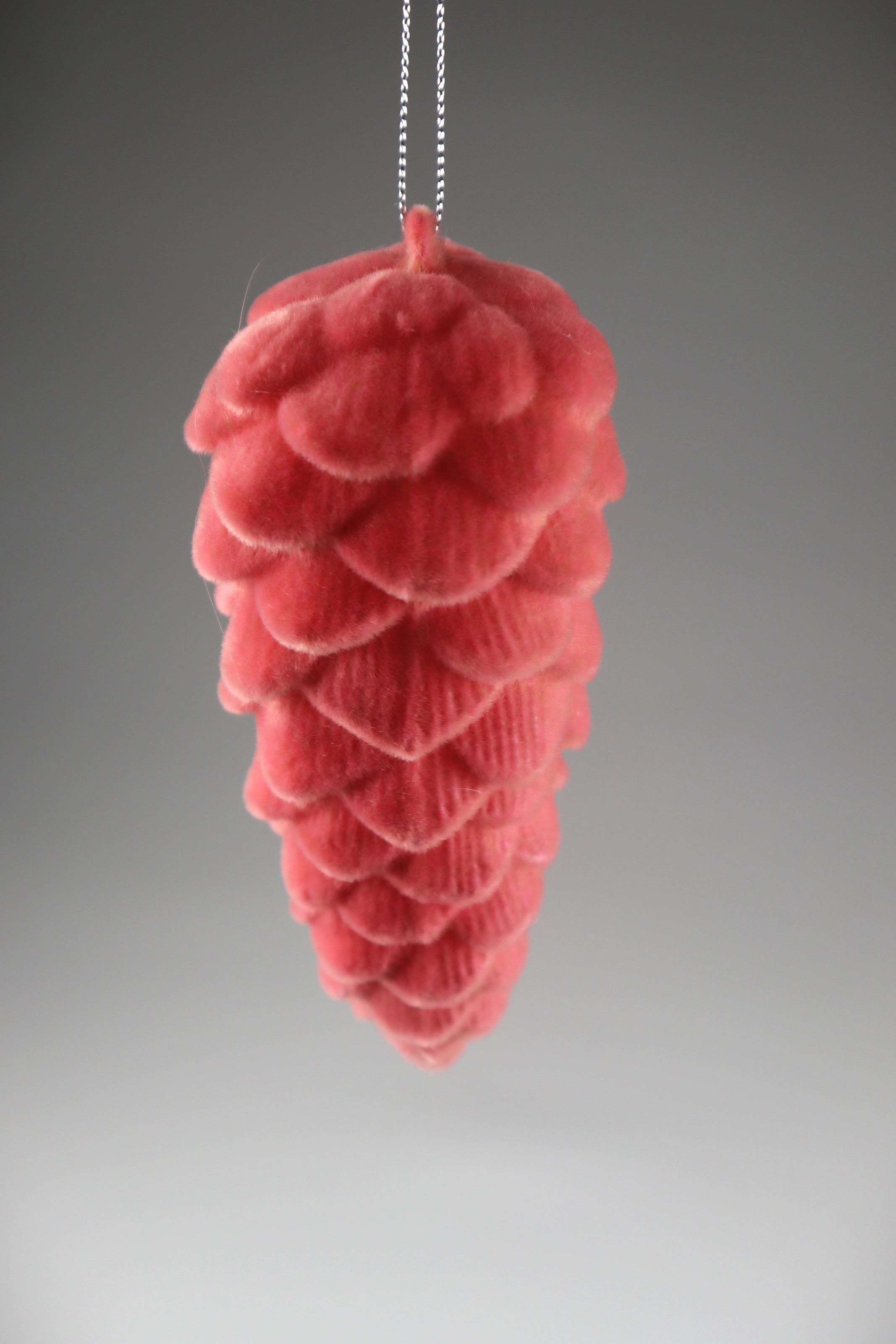 AM Design Weihnachtsfigur »Zapfen mit samtweichem Flock«