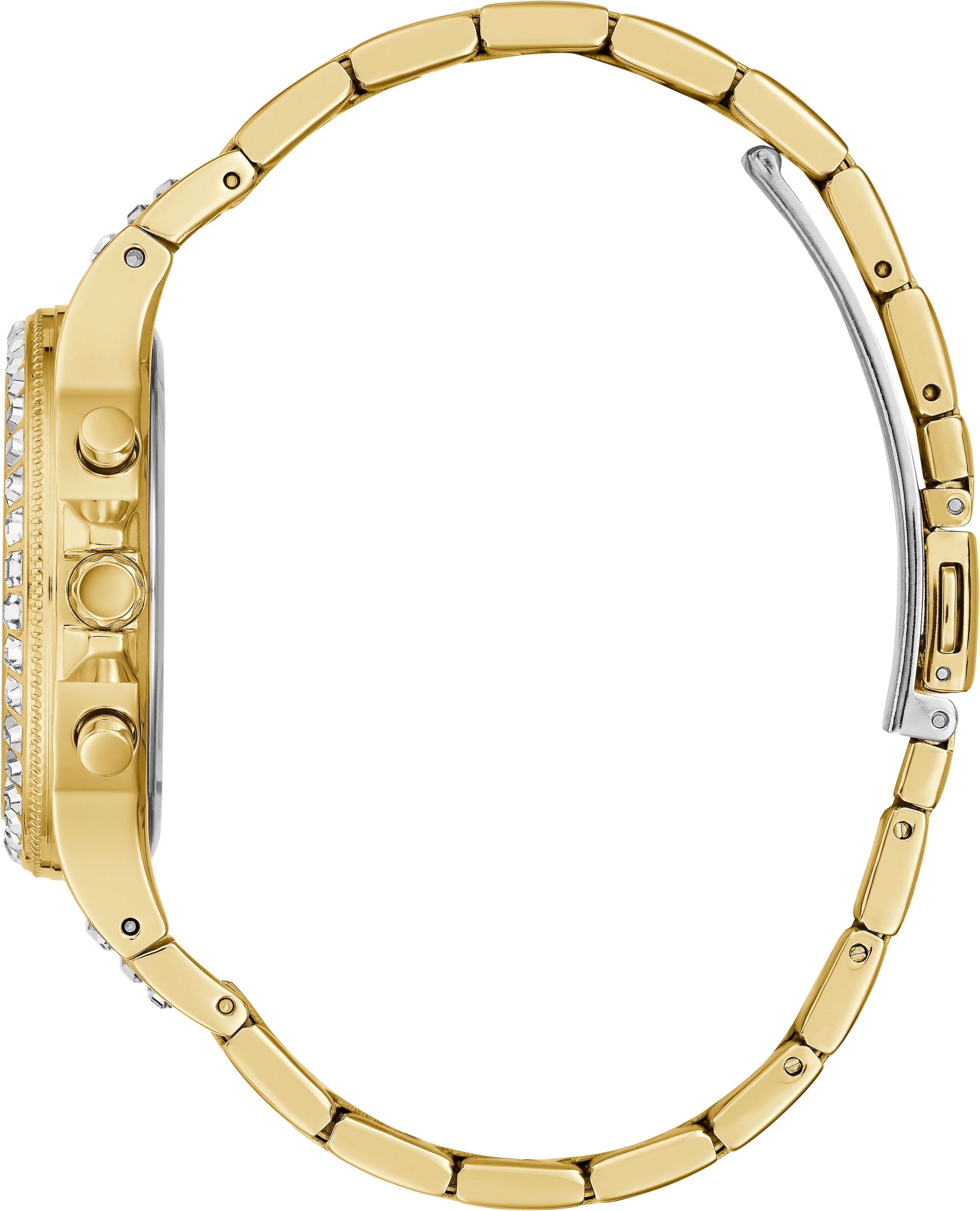 Guess Quarzuhr »MOONLIGHT«, Armbanduhr, Damenuhr