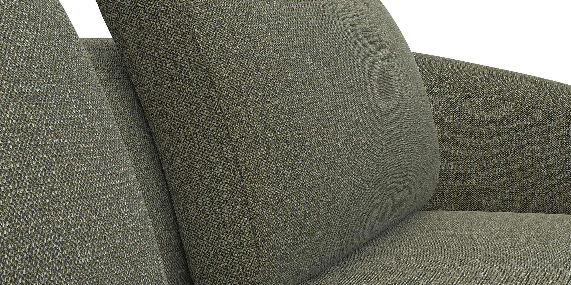 FLEXLUX Wohnlandschaft »Torino, rund, L-Form, Sofa-Ecke mit Recamiere, Longchair-Sofa«, Modernes, organisches Sofa-Design, Kaltschaum, Wellenunterfederung