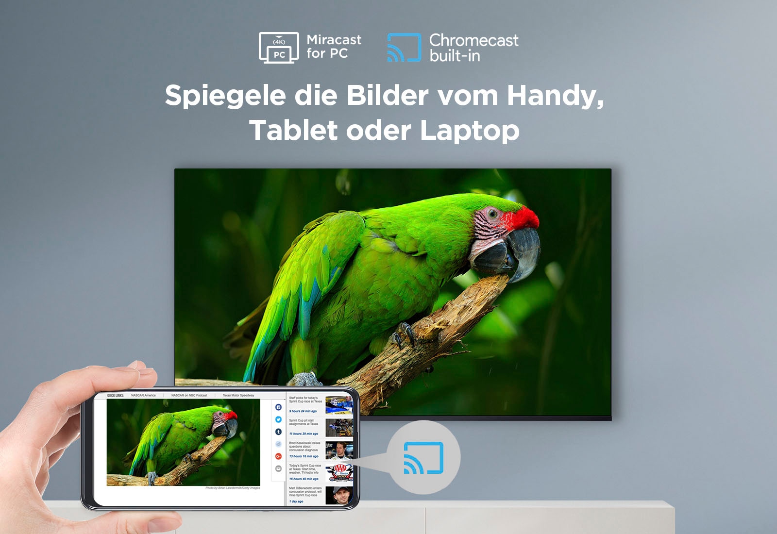 TCL LED-Fernseher »75V6BX1«, 4K Ultra HD, Google TV-Smart-TV