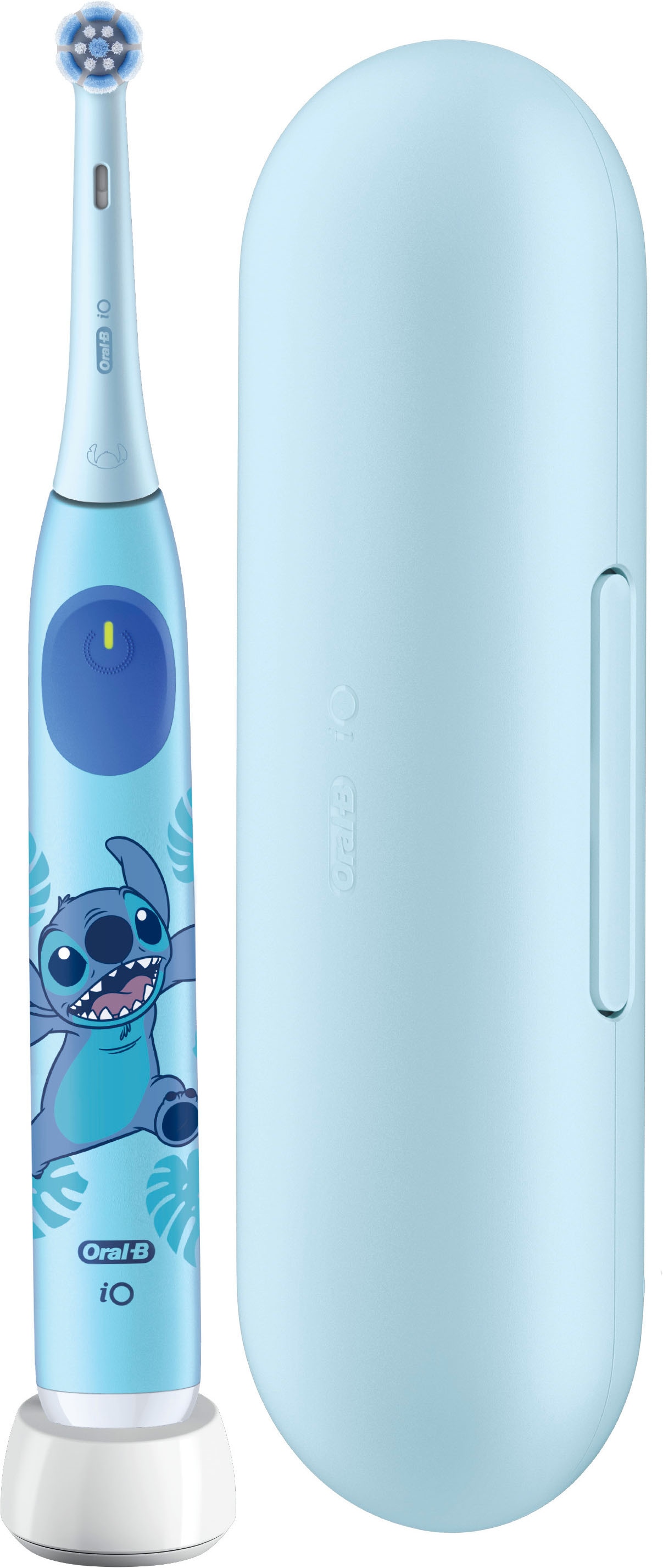 Oral-B Elektrische Kinderzahnbürste »iO Kids 6+ Stitch« 1 Stk. Aufsteckbürsten 1 Reise-Etui, Musik-Timer, 3 Modi, ab 6 Jahren