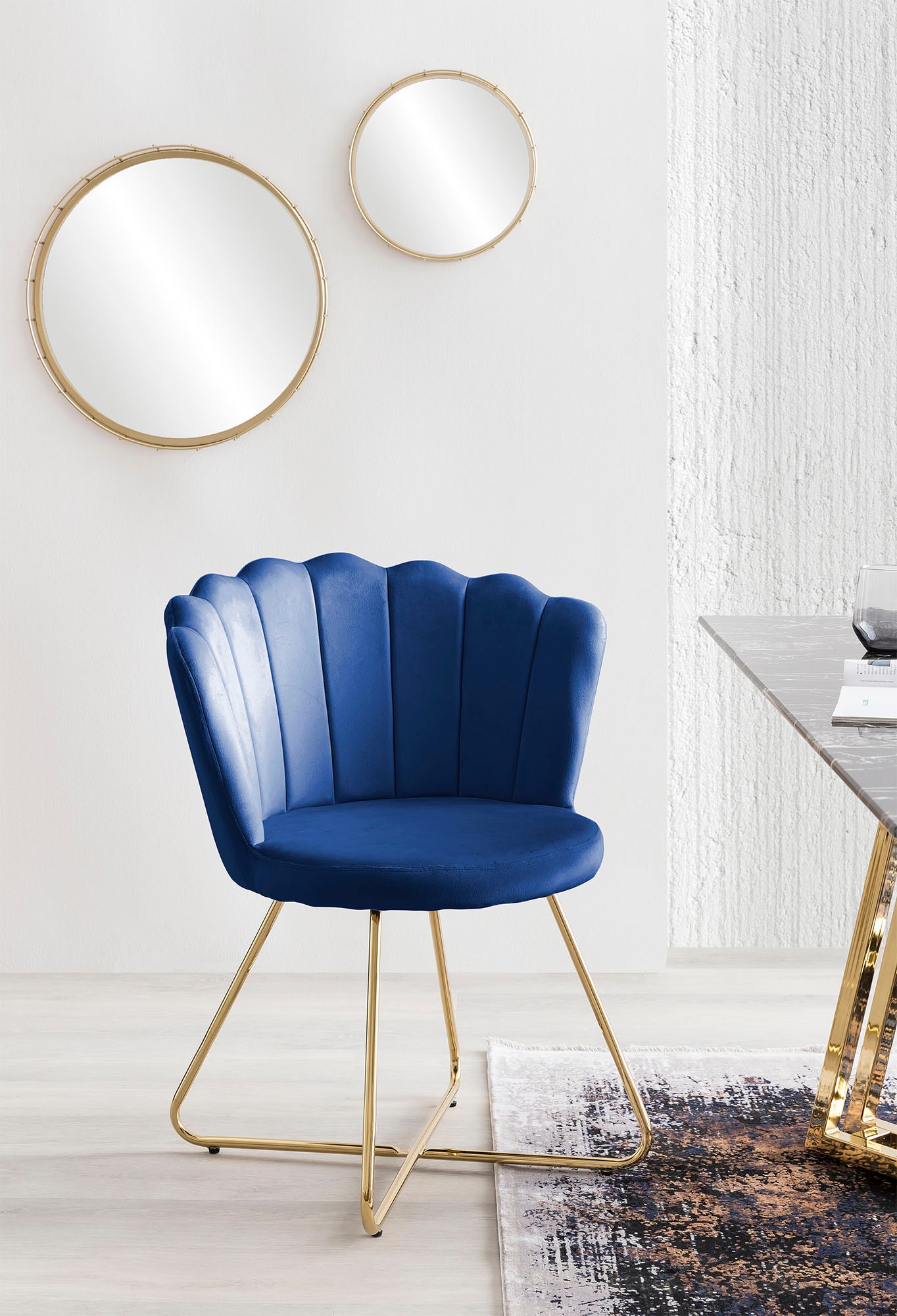 SalesFever Polsterstuhl »Komfortabler Stuhl im eleganten Design«, (Set), 2 günstig online kaufen