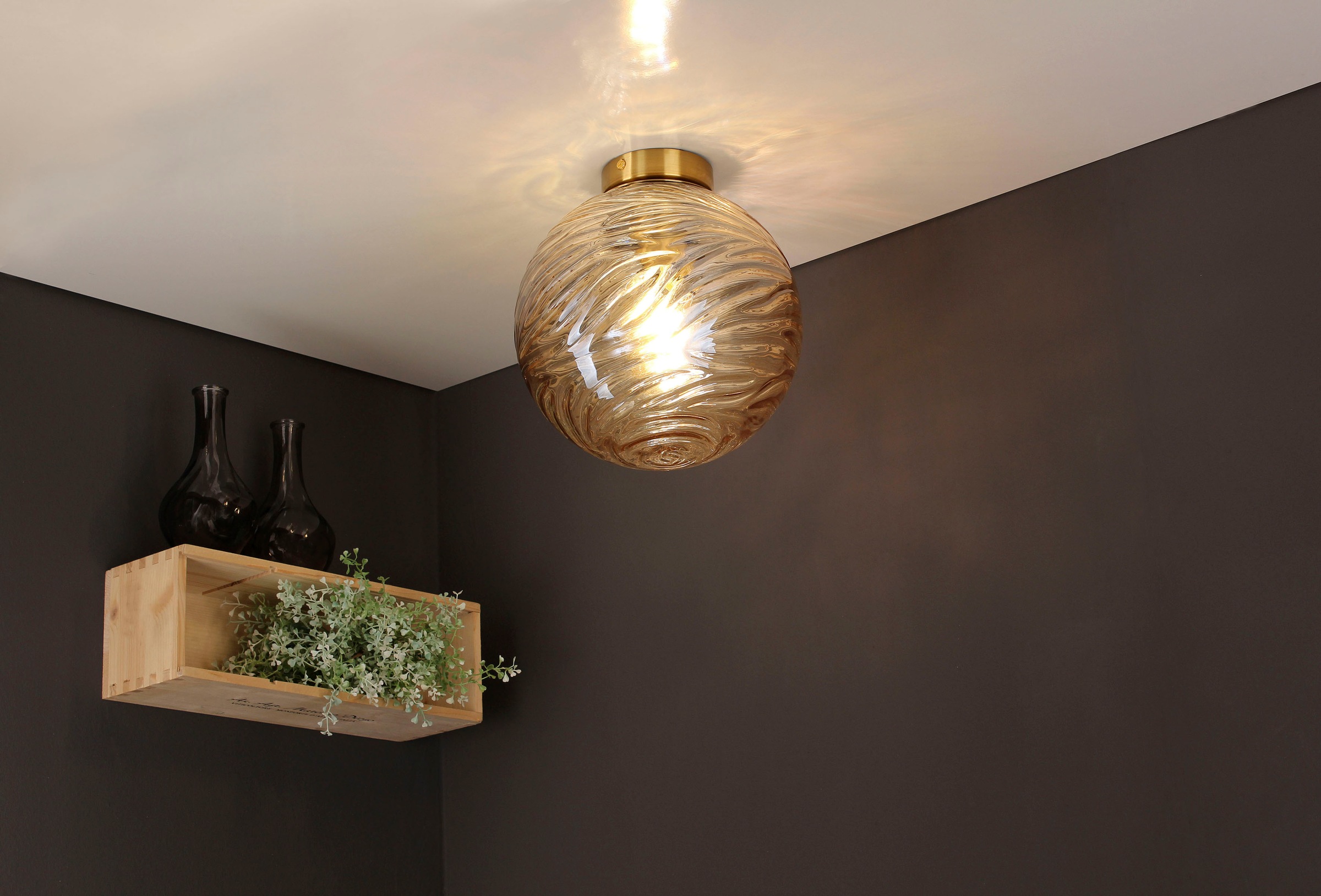 ECO-LIGHT Hängeleuchte »Nereide«, Leuchtmittel E27 | Leuchtmittel wechselbar, hochwertiges Glas