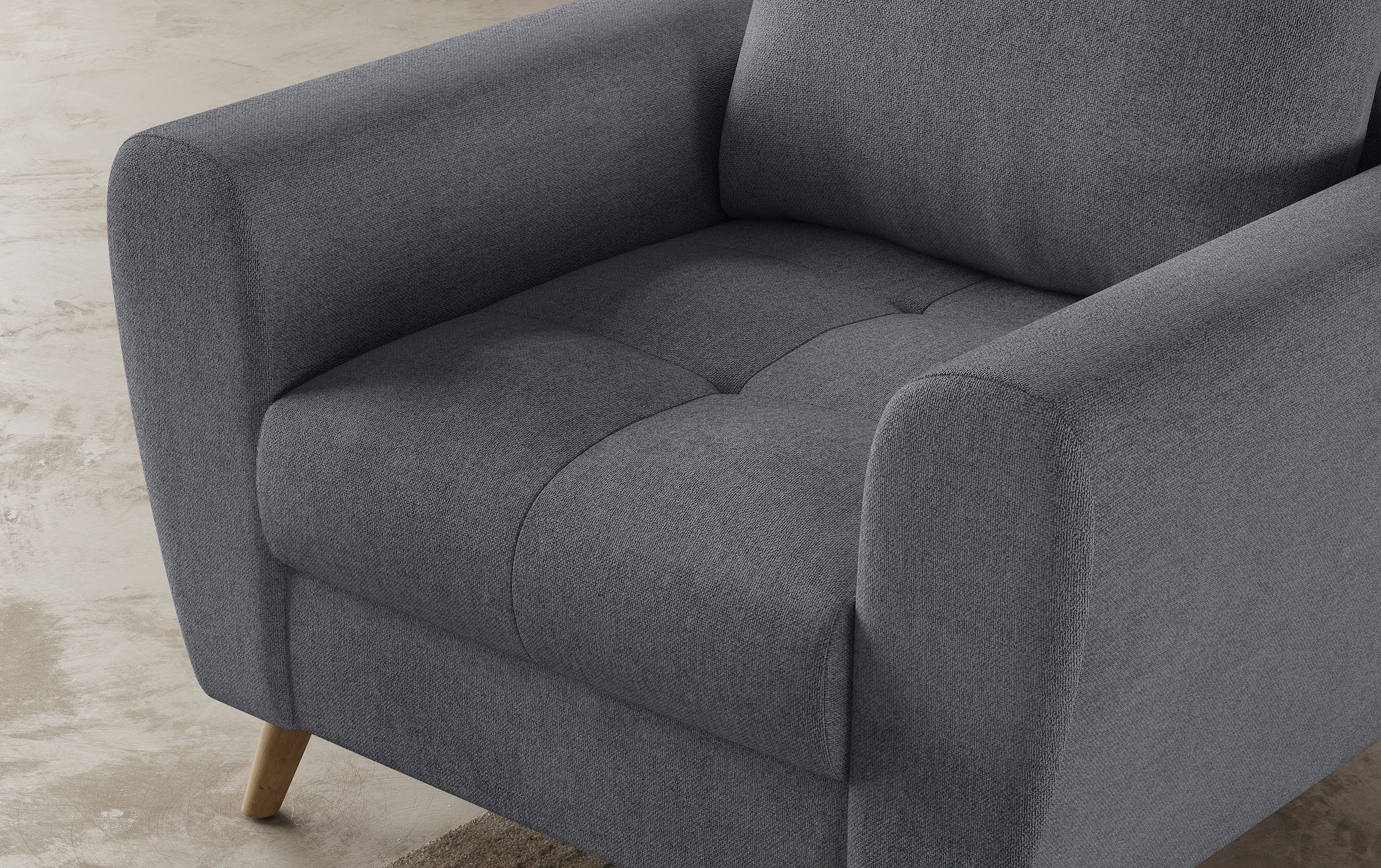 Mr. Couch Sessel »Blackburn II«, Passend zu der Garnitur, mit Kaltschaumpolsterung bis 140 kg belastbar