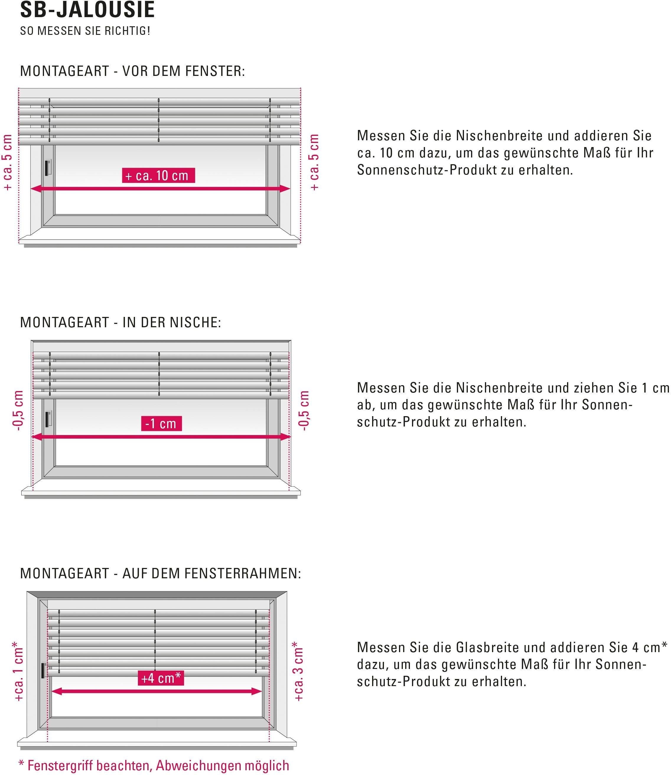 schnell farblich »Aluminium-Jalousie 25 passend bestellen und Jalousie Jalousiebänder mm«, GARDINIA bequem (1 St.),