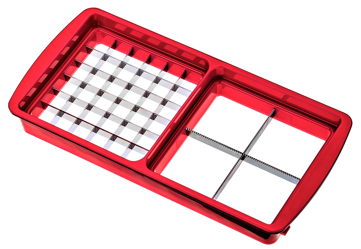 Genius Gemüseschneider »Nicer Dicer Smart, inkl. Julietti, Set 16-tlg.«, Würfel, Stifte, Scheiben, Streifen, Viertel und Gehobeltes!