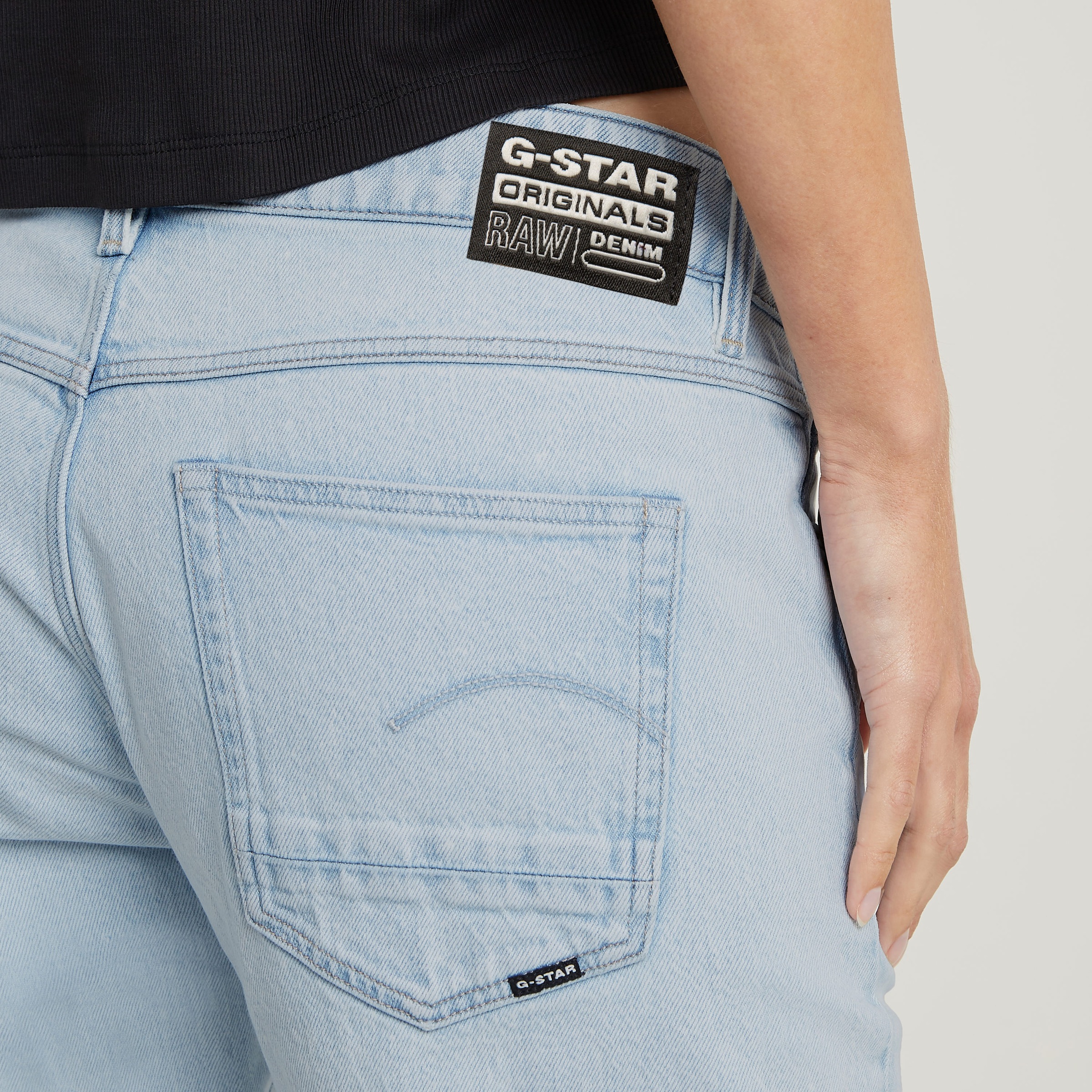 G-STAR Boyfriend-Jeans »Kate«, Baumwollstretch Denim Qualität für hohen Tragekomfort