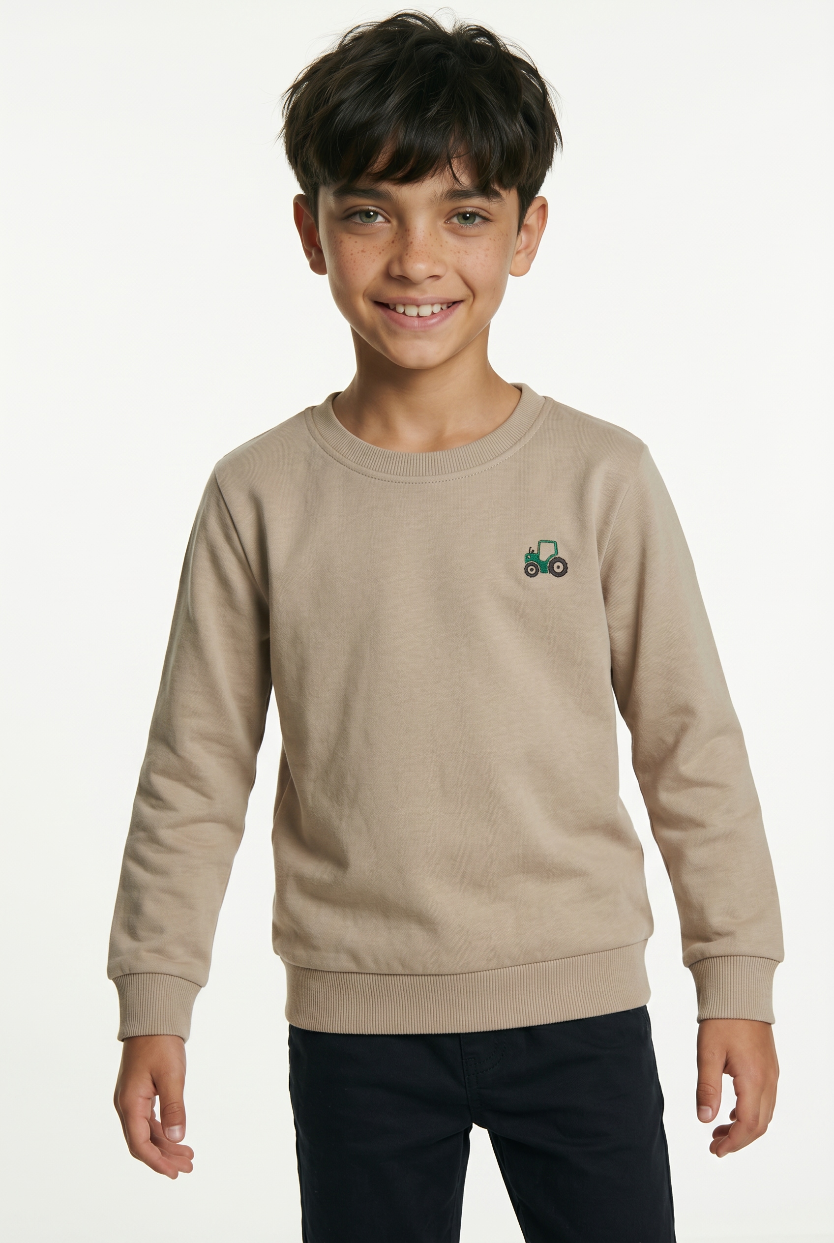 Name It Sweatshirt »NMMVALLEN LS NREG SWEAT UNB«, Baumwollmischung, regular fit
