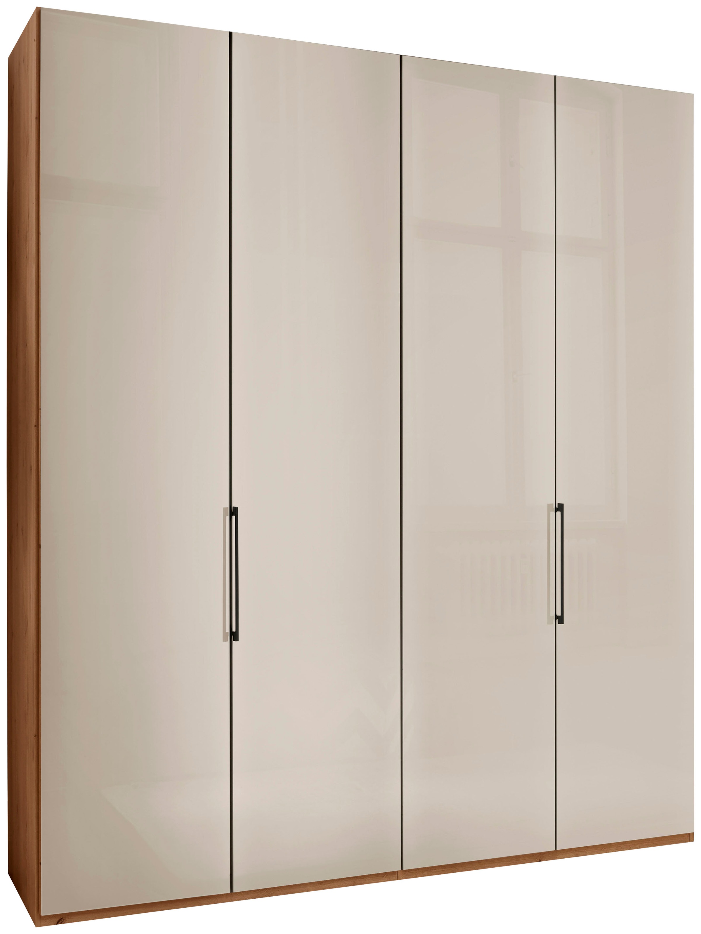 WIEMANN Falttürenschrank »Monaco« mit Glasfront sowie hochwertigen Beschläg günstig online kaufen