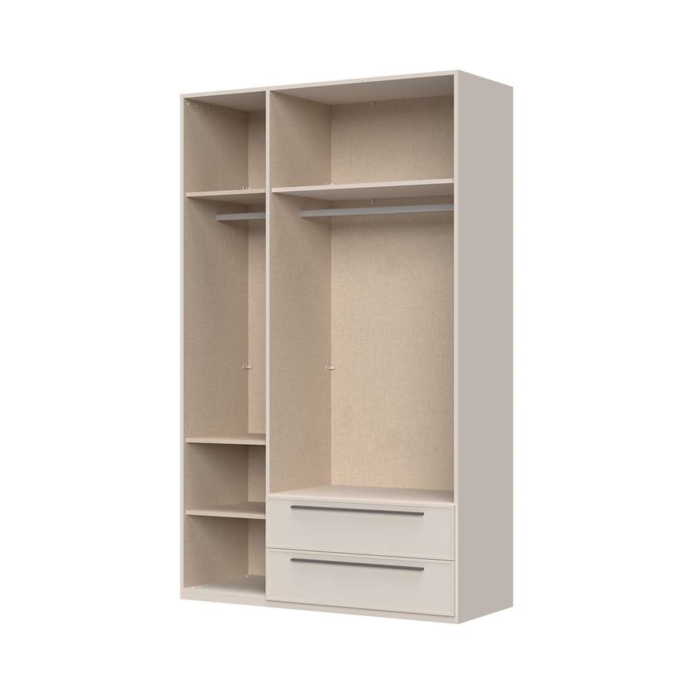 Places of Style Drehtürenschrank »Opera mit oder ohne Kranz inkl. LED-Bel.,B92,137,182 oder 227 cm«, UV lackiert, Soft Close Funktion, Höhenverstellbare Füße