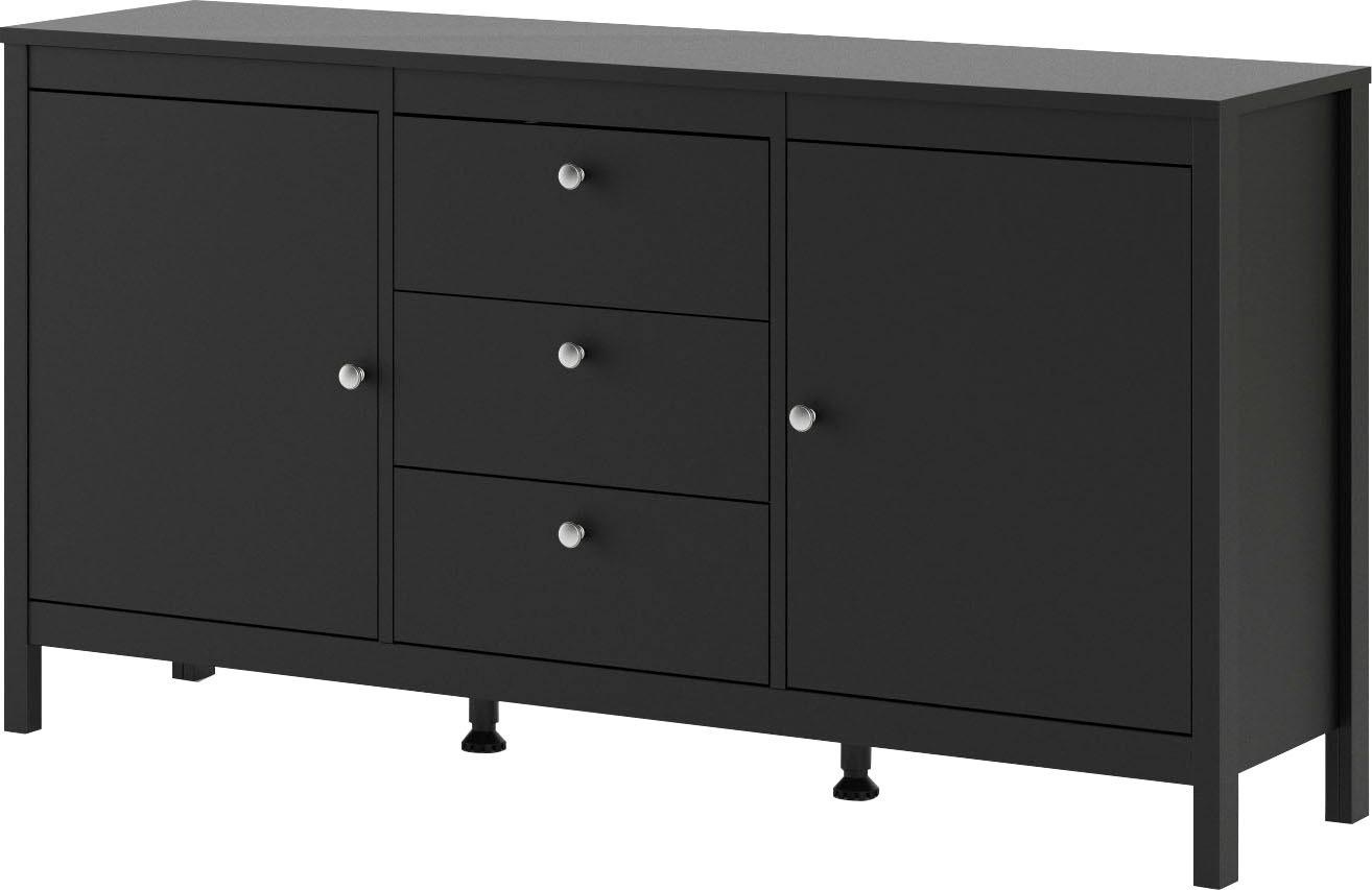 Home affaire Sideboard »Madrid, Aufbewahrung, Schubladenschrank, Sideboard,«, mit 2 Türen und 3 Schubladen, Breite 151 cm, Höhe 80 cm