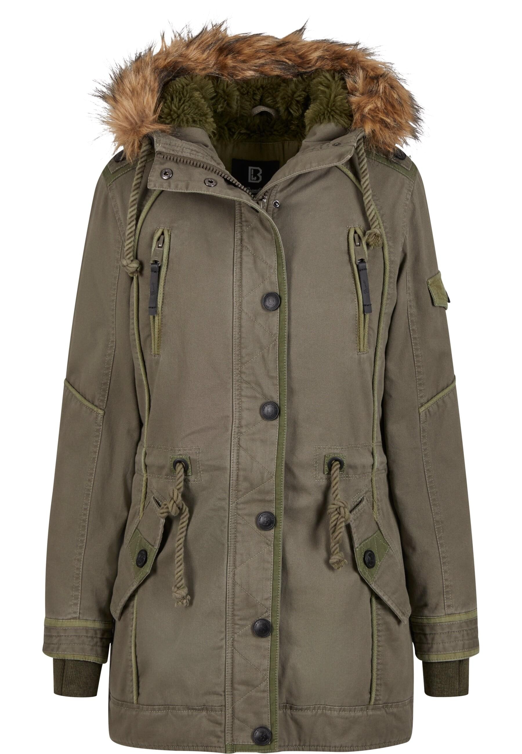 Brandit Parka »Brandit Brandit Women Emma Winterparka« 1 Stk. tlg. mit Kapuze