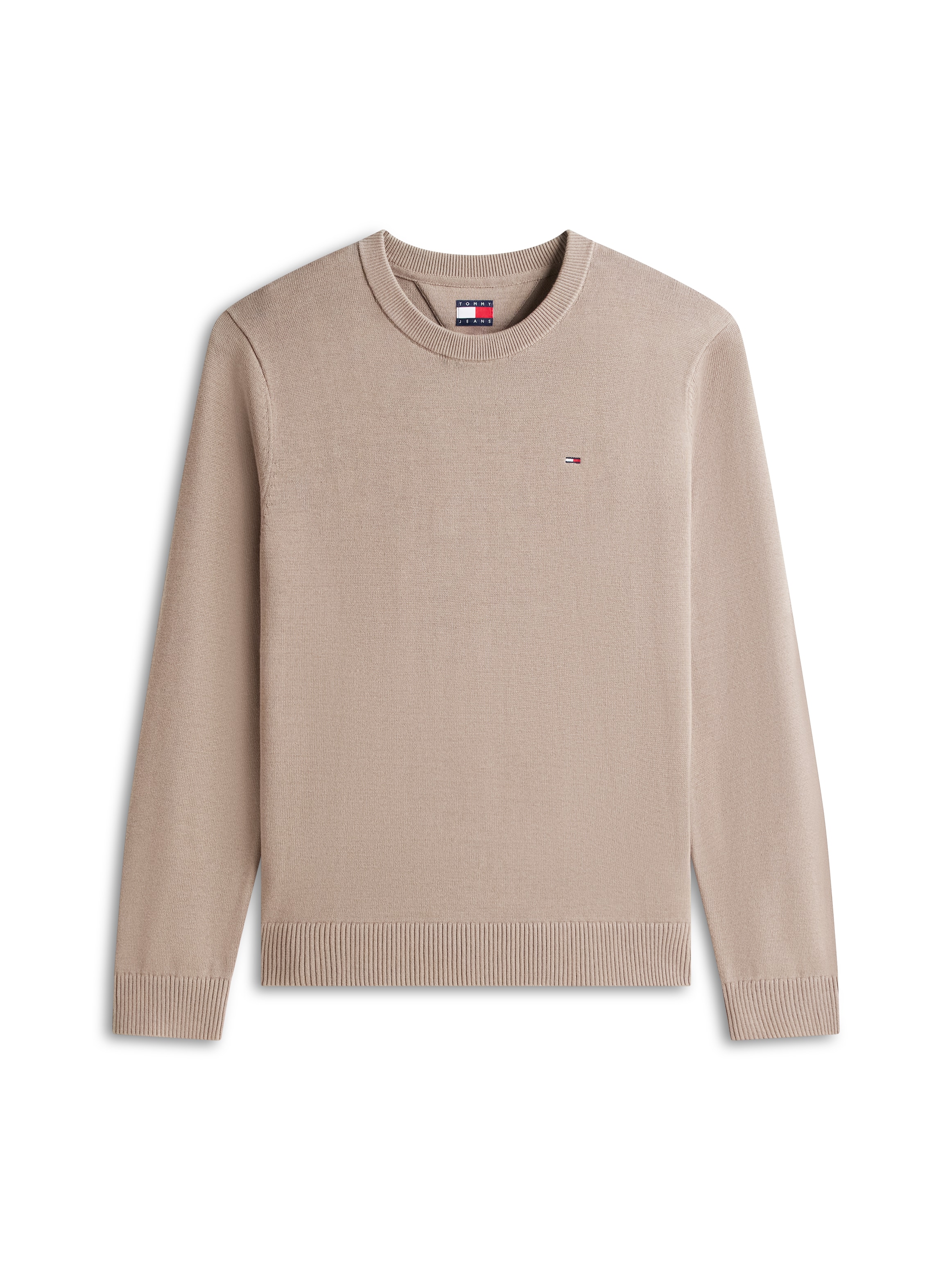 Tommy Jeans Strickpullover »TJM SLIM FIT LIGHT SWEATER« Slim fit mit Rundhalsausschnitt