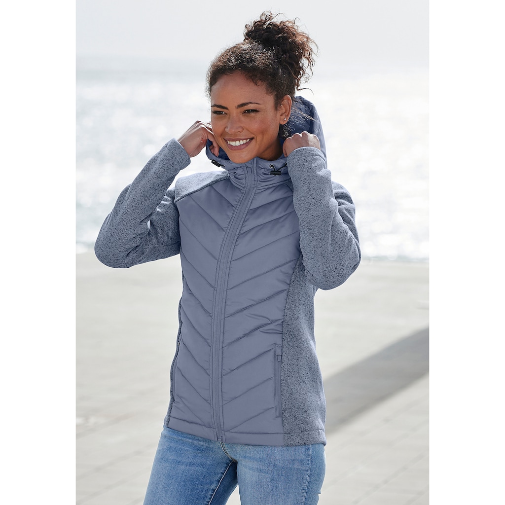 Vivance Steppjacke, mit Kapuze