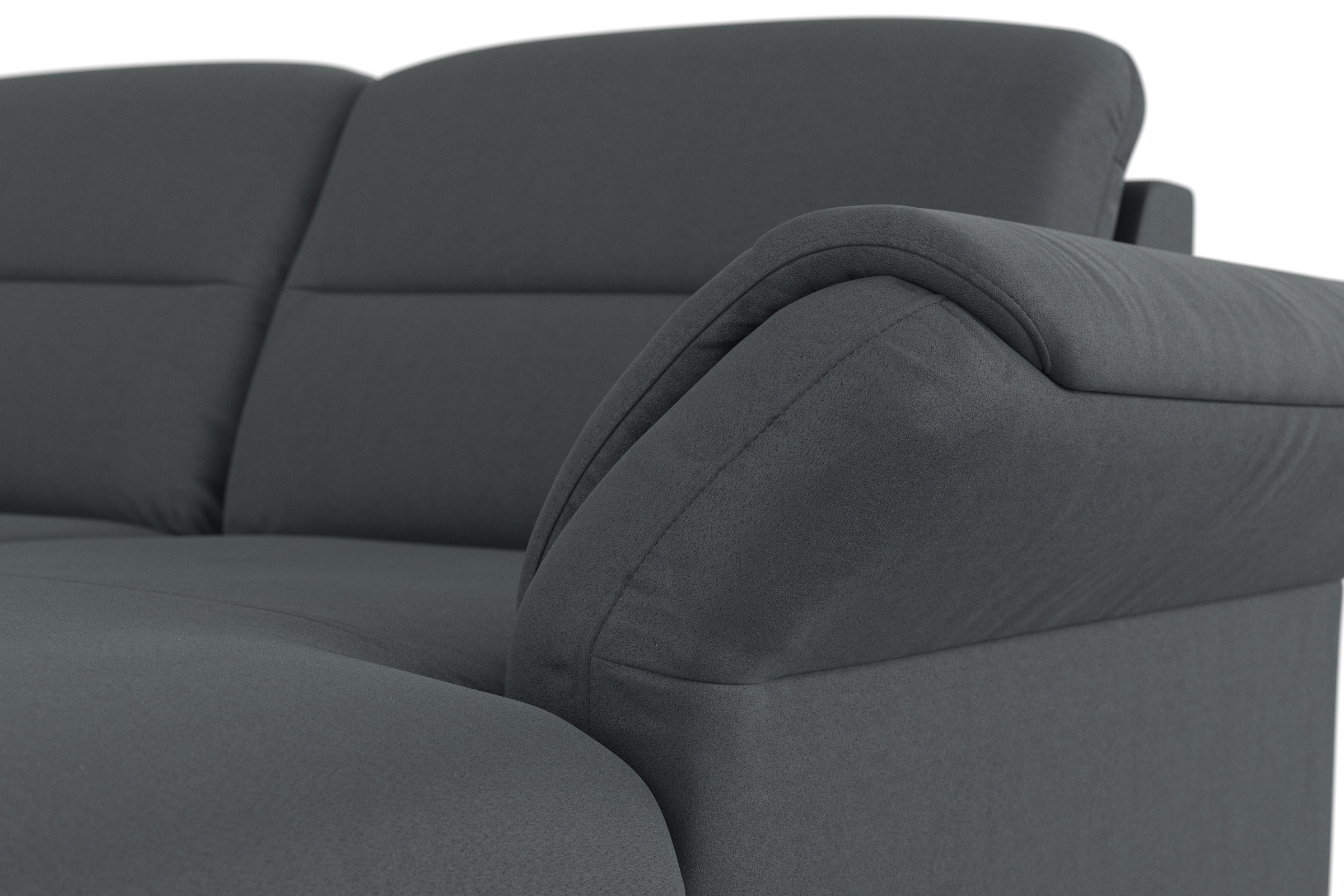 sit&more Wohnlandschaft »Mellum U-Form«, Federkern, wahlweise mit Bettfunktion, Stauraum und Armteilfunktion