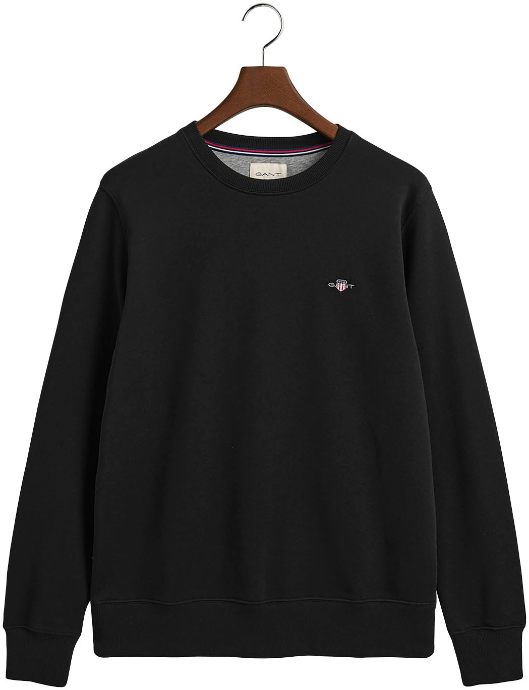 Gant Sweatshirt »REG SHIELD C-NECK SWEAT« mit Logostickerei auf der Brust