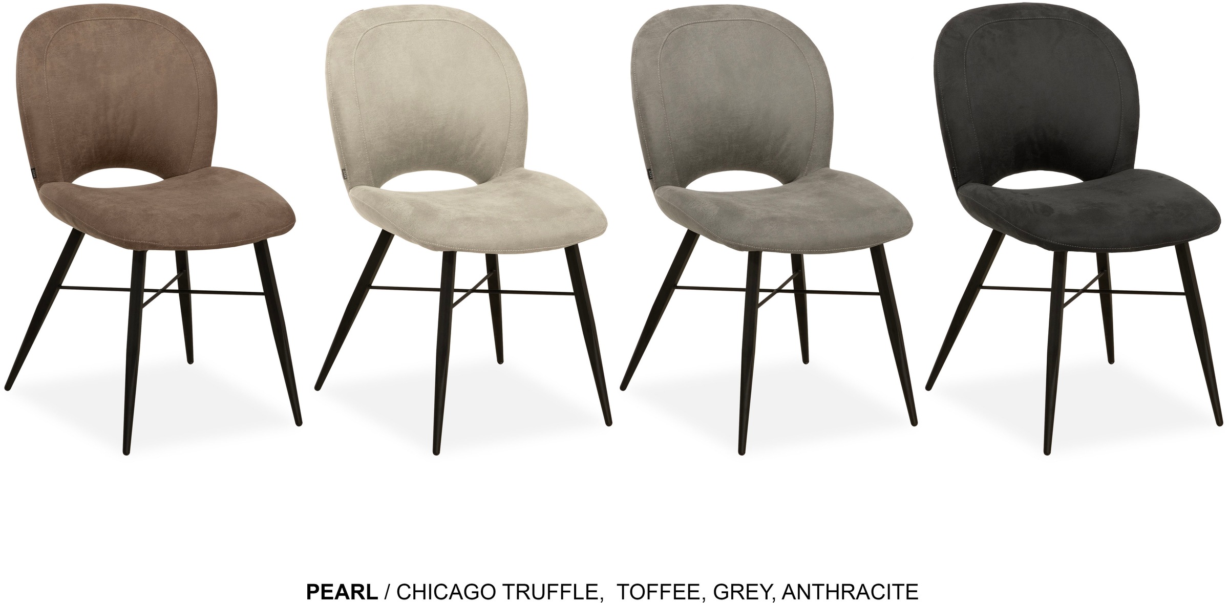 OMG Design Esszimmerstuhl »Pearl« (Set) 2 Stk.Esszimmerstuhl, pflegeleichter Bezug