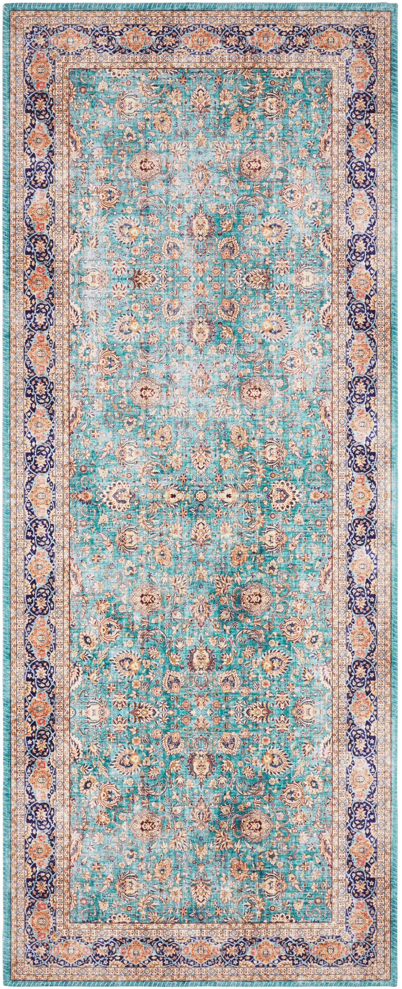 ELLE DECORATION Teppich »Keshan Maschad«, rechteckig, 5 mm Höhe, Orientalis günstig online kaufen