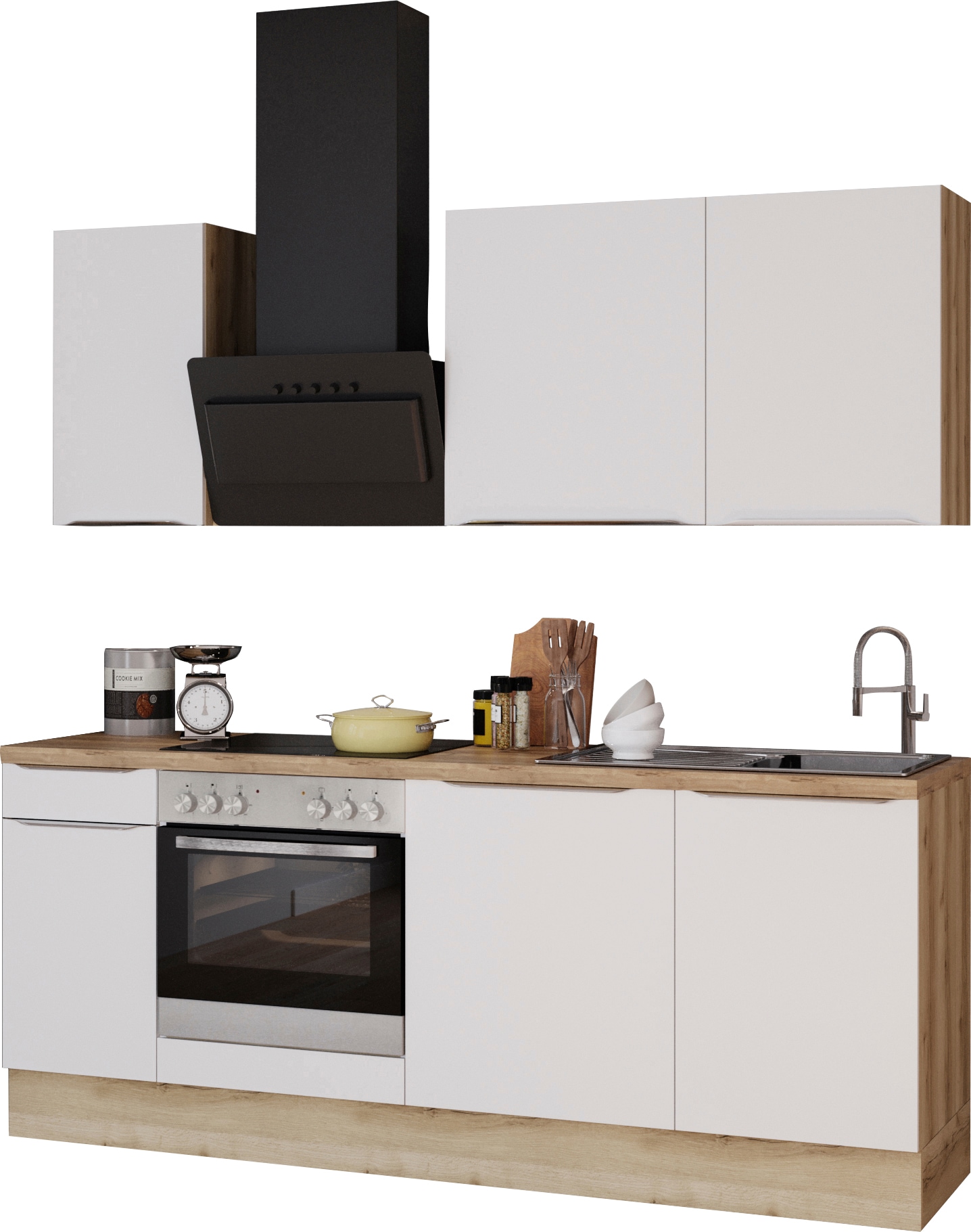 OPTIFIT Küchenzeile »Aken«, ohne E-Geräte, Breite 210 cm online kaufen