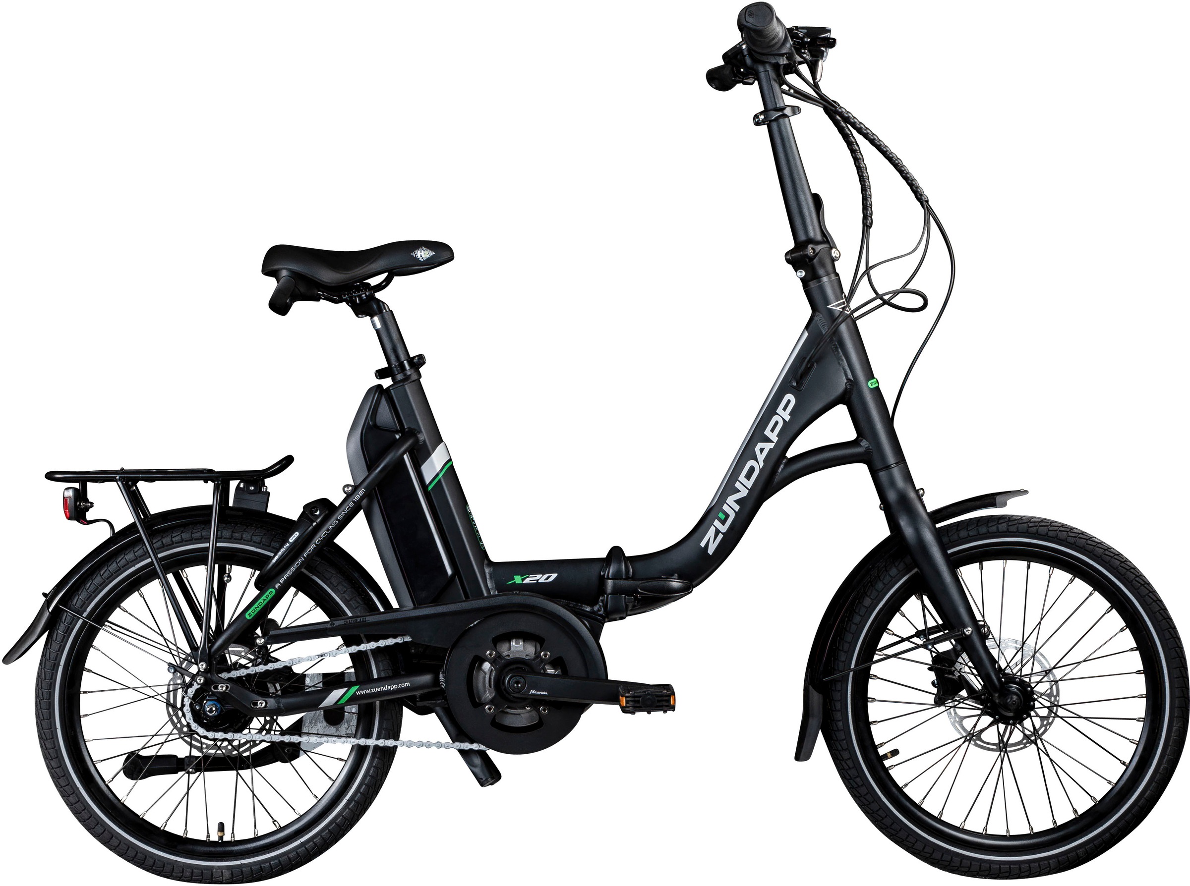 Zündapp E-Bike »X20«, 7 Gang, Shimano, Nexus, Mittelmotor 250 W, Pedelec, Elektrofahrrad für Damen u. Herren