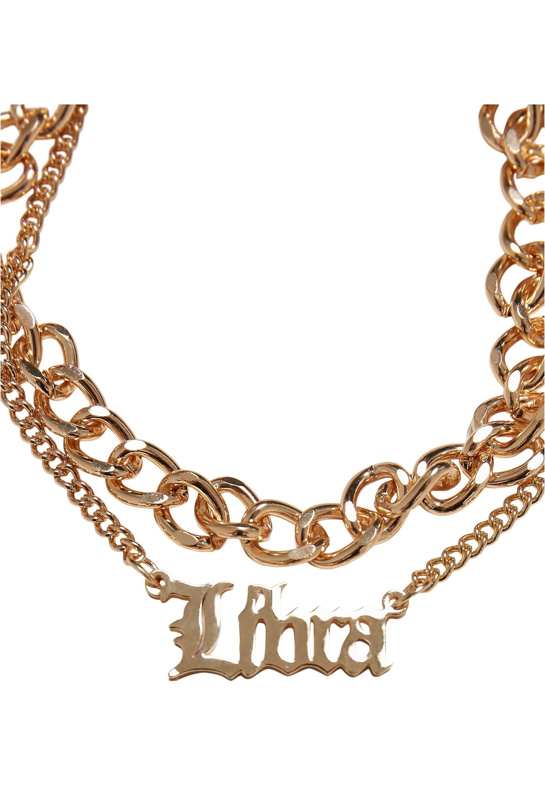 URBAN CLASSICS Fußkette »Urban Classics Unisex Zodiac Golden Anklet«