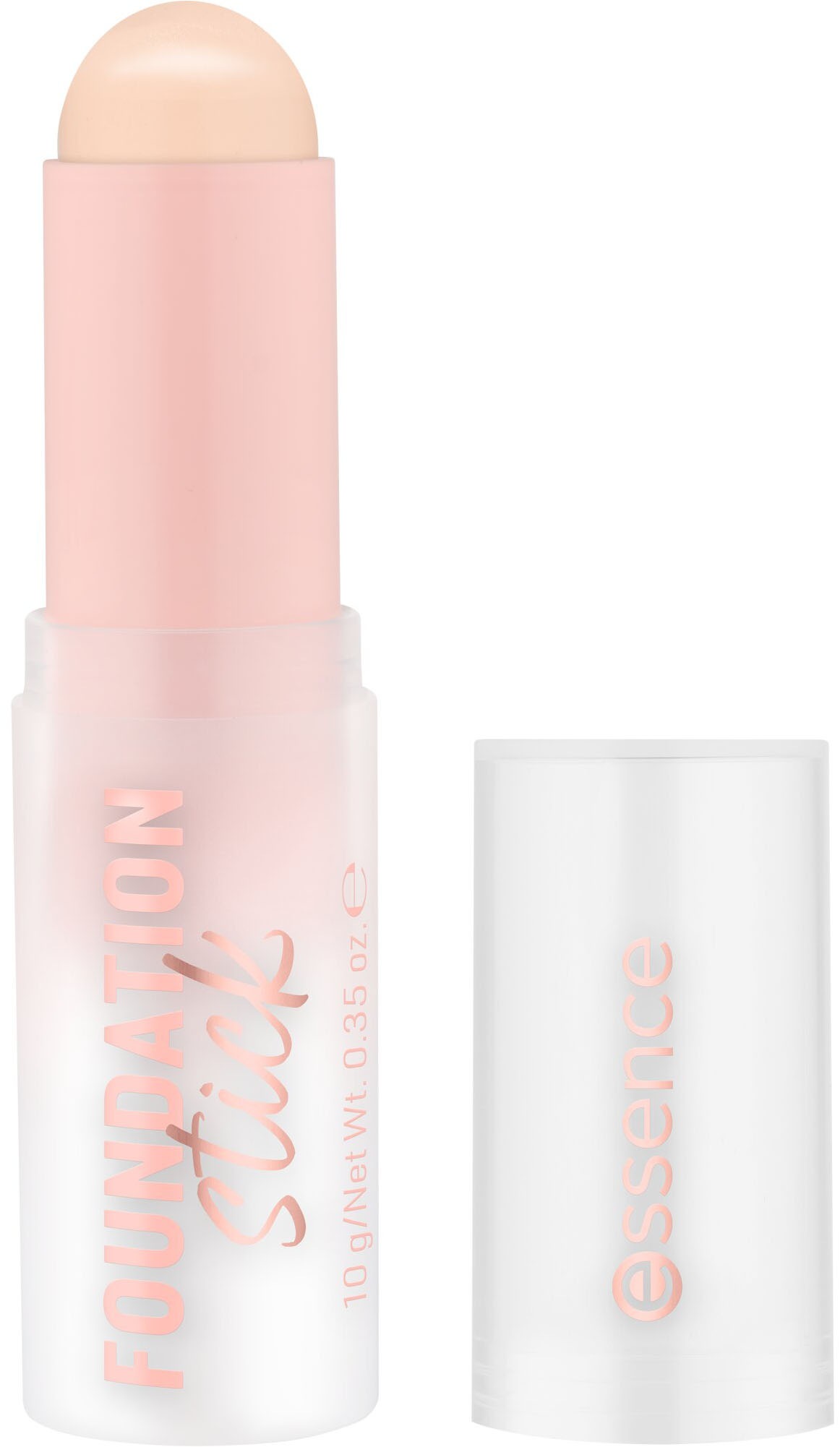 Essence Foundation »FOUNDATION stick«, (Set, 3 tlg.), Cremig und leicht verblendbar, Matt-Finish, variable Deckkraft.