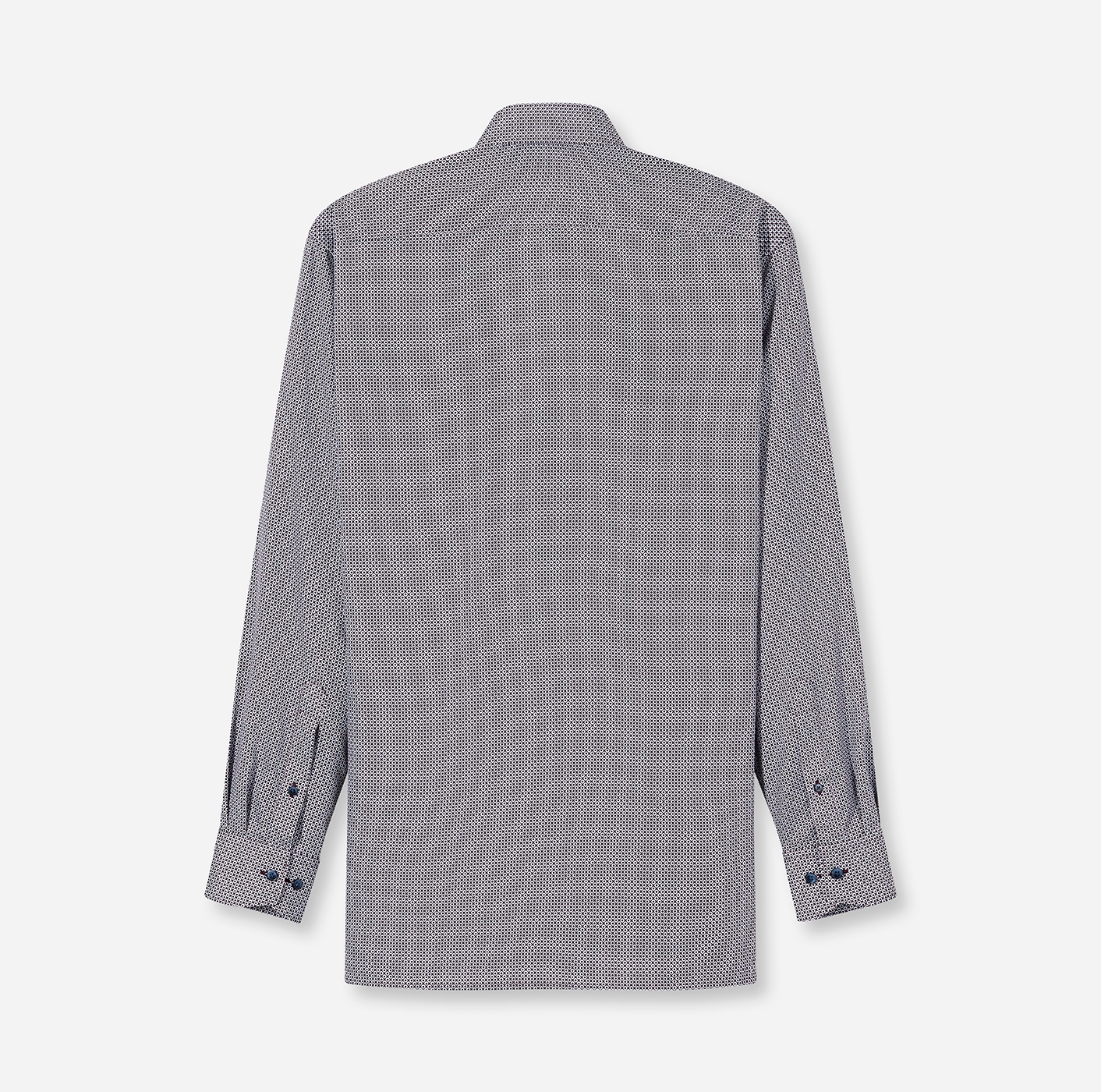 OLYMP Langarmhemd »Luxor« fein gemustert, Businesshemd, modern fit, New Kentkragen